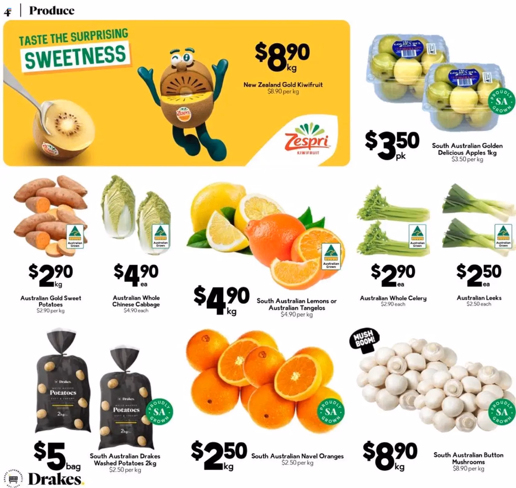 Drakes Catalogue SA - valid flyer from 30/07/2025, page 4 of 16 Drakes Catalogue SA - valid flyer from 30/07/2025, page 4 of 16