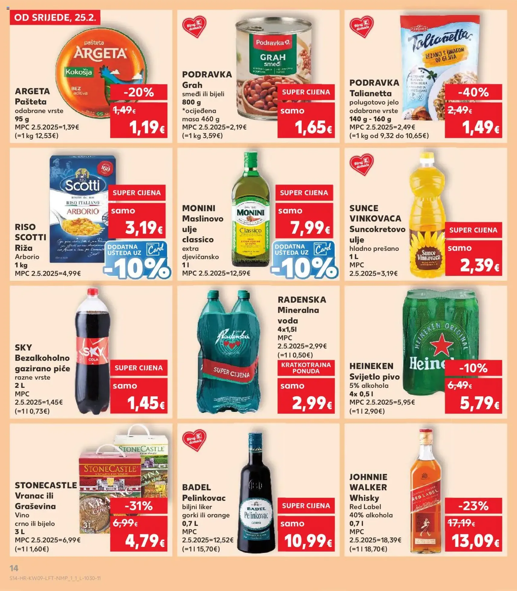 Kaufland HR Akciós újság - 2026.02.25. érvényes szórólap 14 oldal 32 oldalból