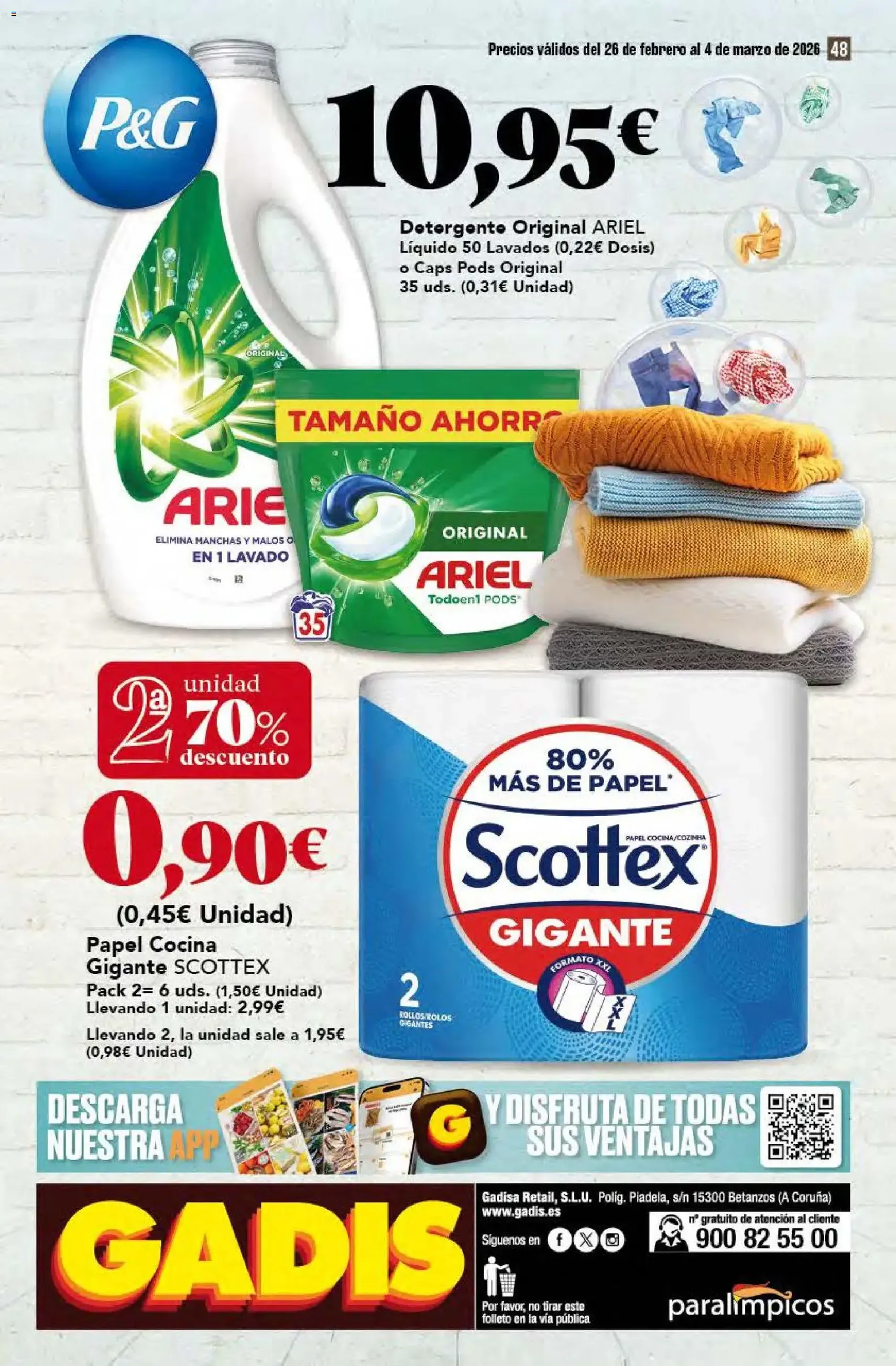 Gadis - folleto - folleto válido desde 26/02/2026 página 48 de 48
