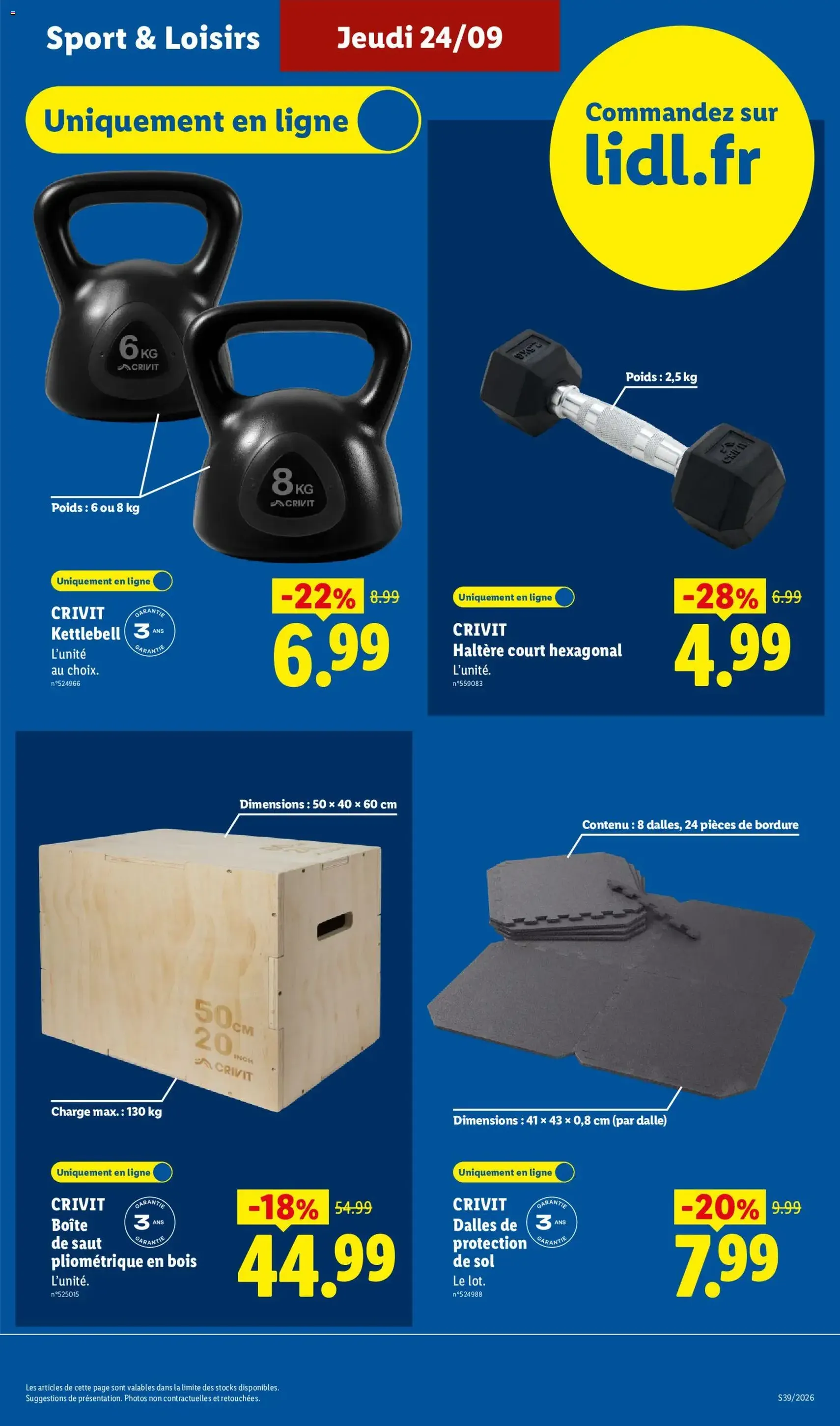 LIDL catalogue - brochure valable à partir du 24/09/2026, page 31 sur 62