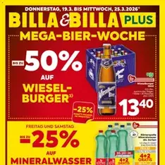 Billa - Flugblatt - Prospekt Vorschau gültig ab 19.03.2026