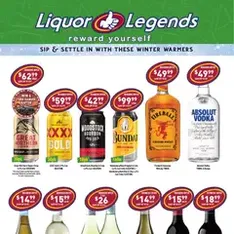 Liquor Legends catalogue - Flyer preview valid from 29/07/2026