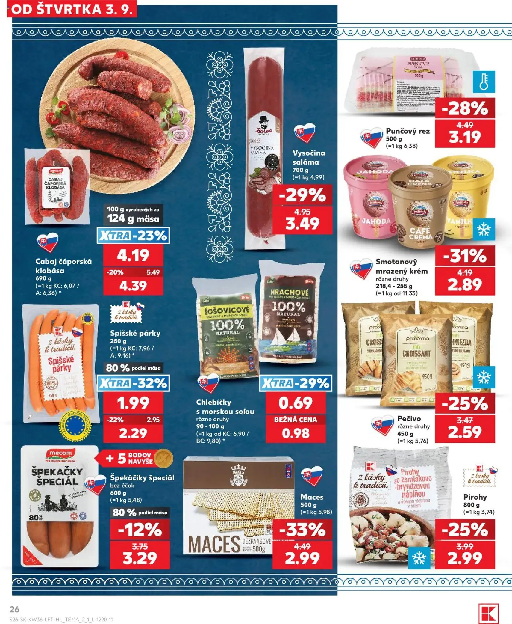 Kaufland leták - platný leták od 03.09.2026 strana 26 z 80