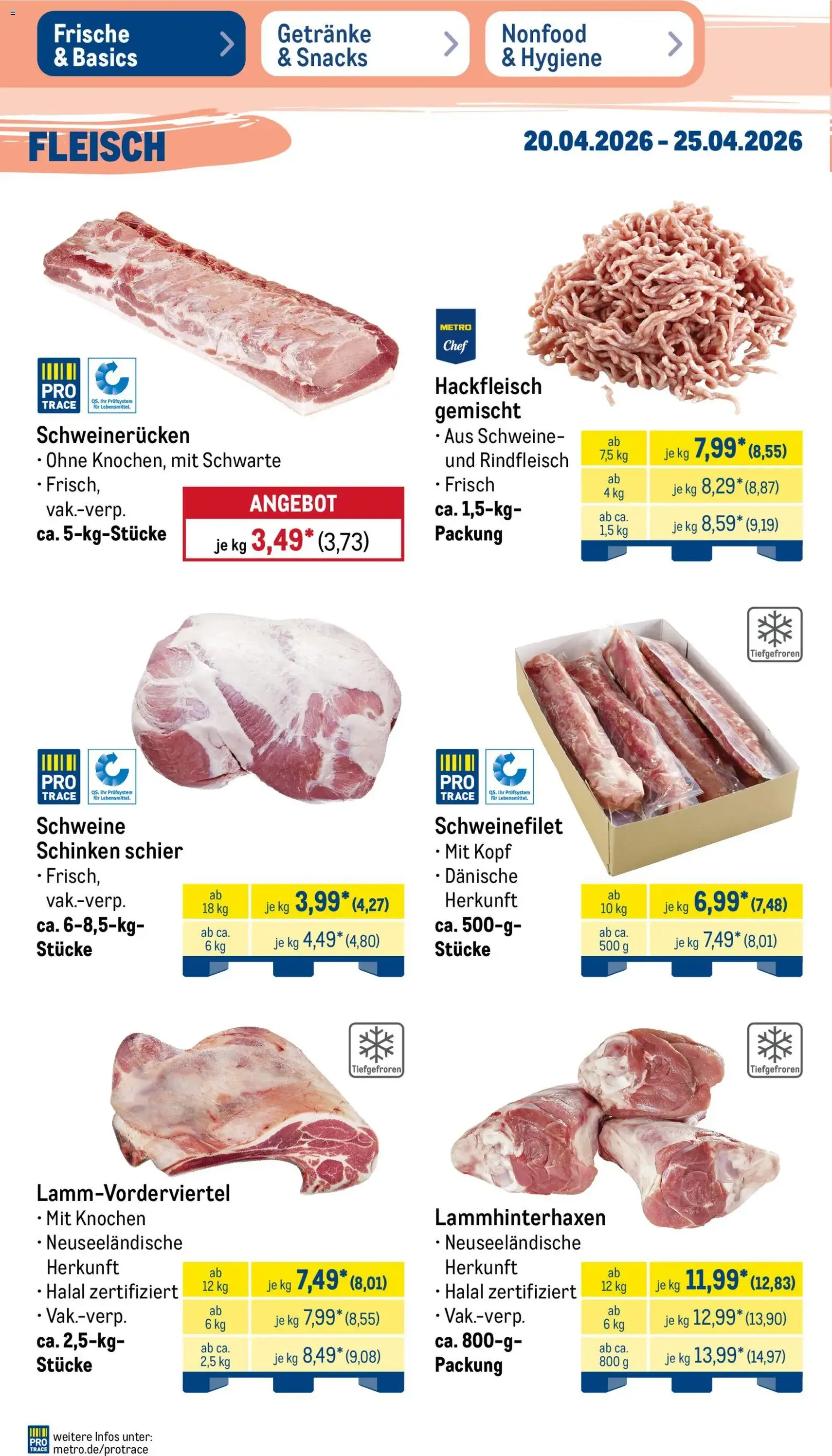 Metro Prospekt - Gültiger Prospekt ab 20.04.2026, Seite 4 von insgesamt 52