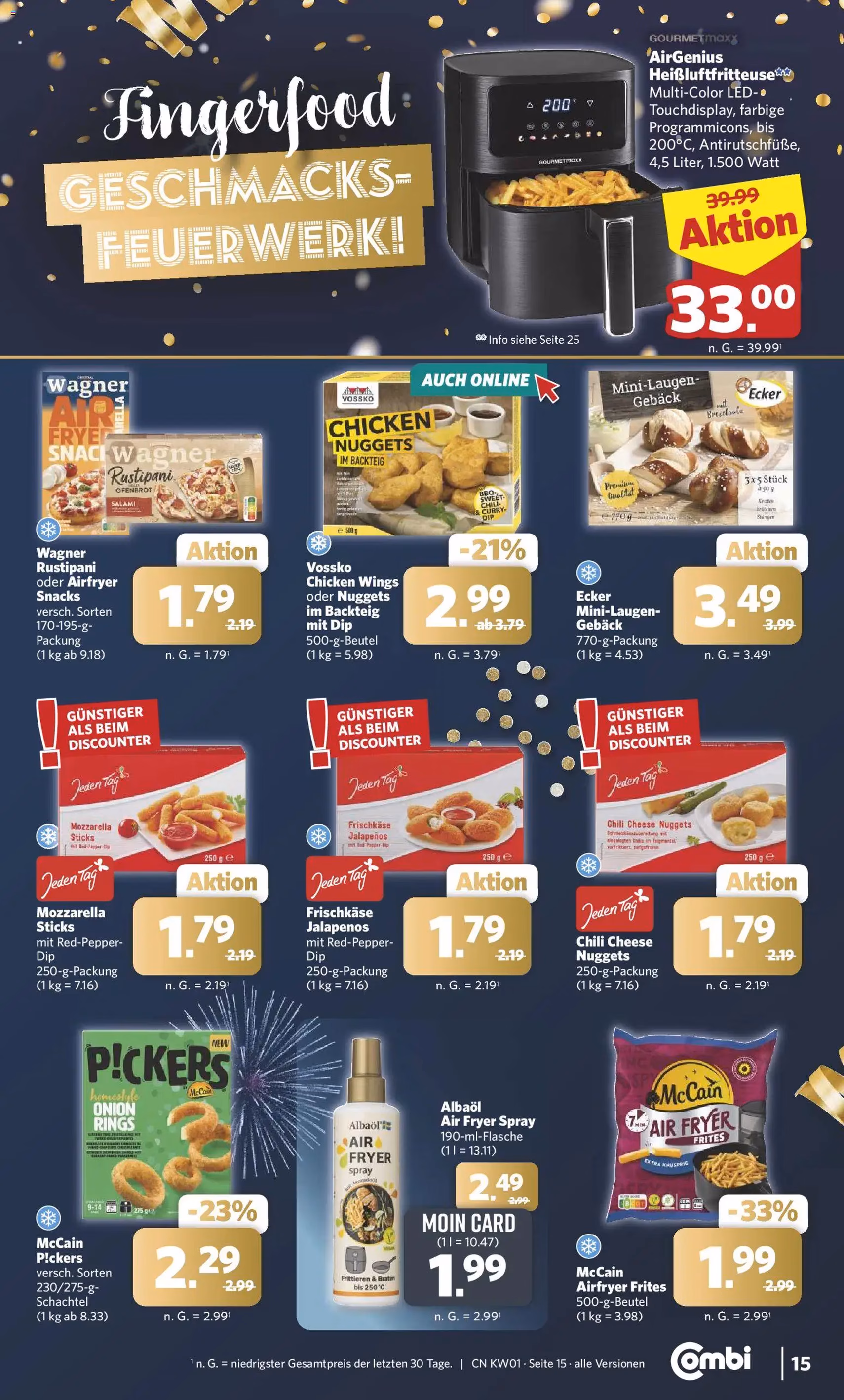 Combi Prospekt - Gültiger Prospekt ab 29.12.2025, Seite 15 von insgesamt 38