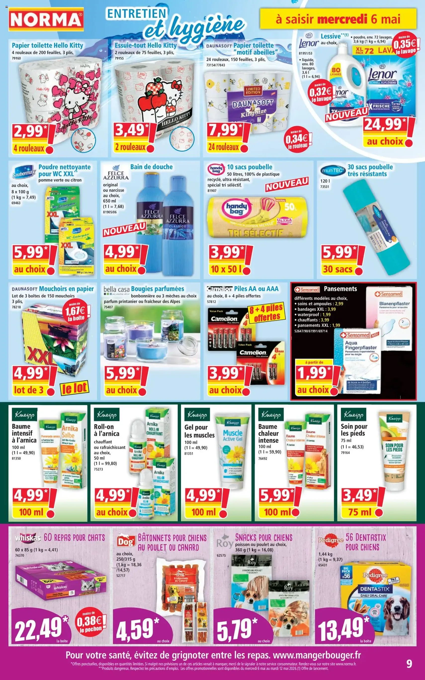 Norma catalogue - brochure valable à partir du 06/05/2026, page 9 sur 14