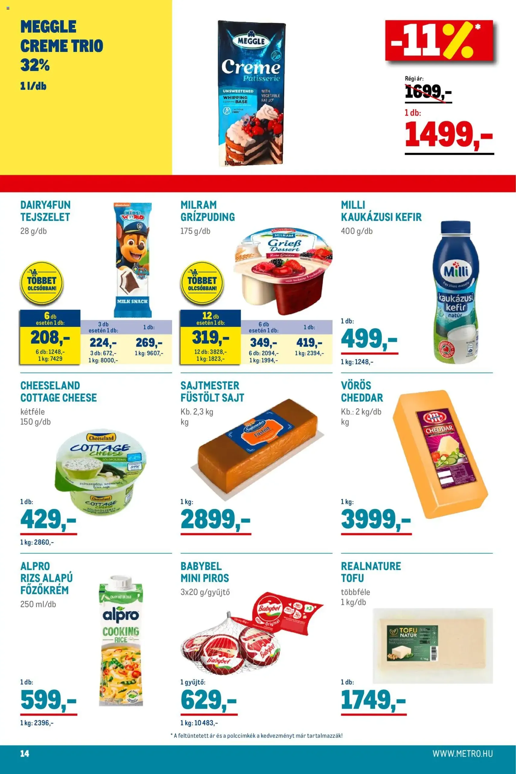 Metro - Élelmiszer és Szezonális katalógus 2025/11 - 2025.11.02. érvényes szórólap 14 oldal 33 oldalból