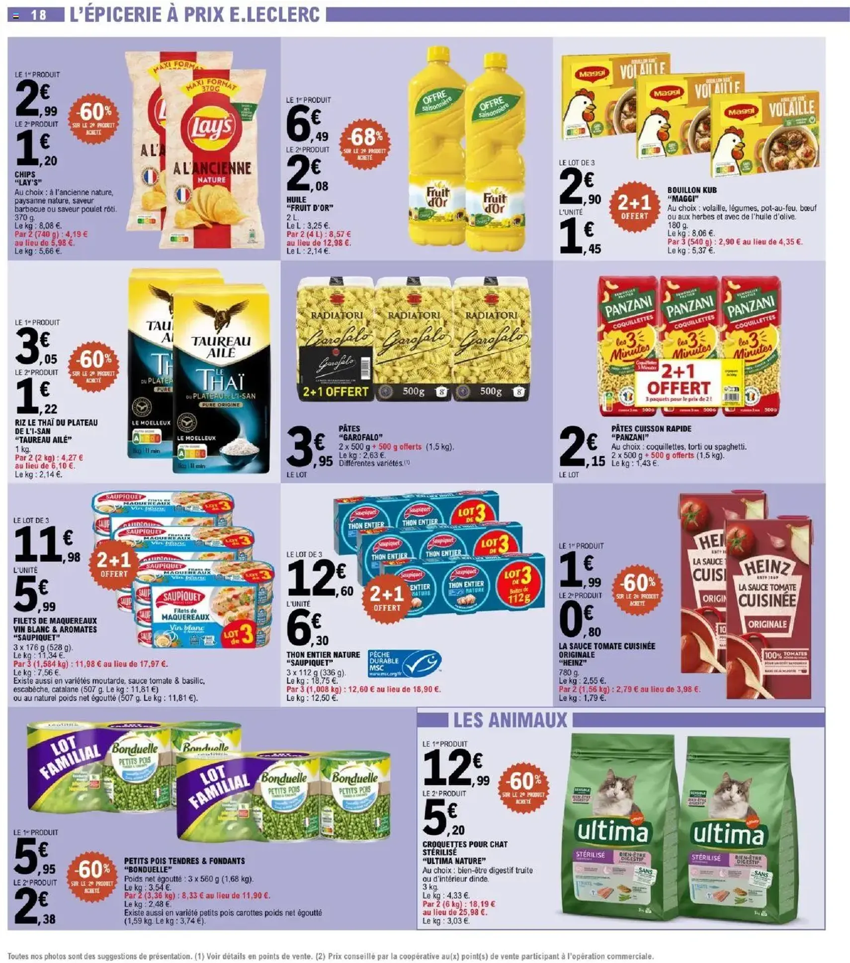 E.Leclerc catalogue semaine 35 - brochure valable à partir du 26/08/2025, page 18 sur 48 E.Leclerc catalogue semaine 35 - brochure valable à partir du 26/08/2025, page 18 sur 48