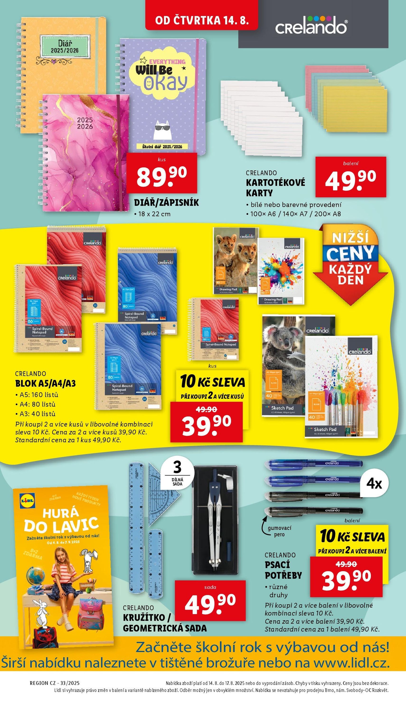 Lidl leták - platný leták od 14.08.2025 strana 34 z 43 Lidl leták - platný leták od 14.08.2025 strana 34 z 43