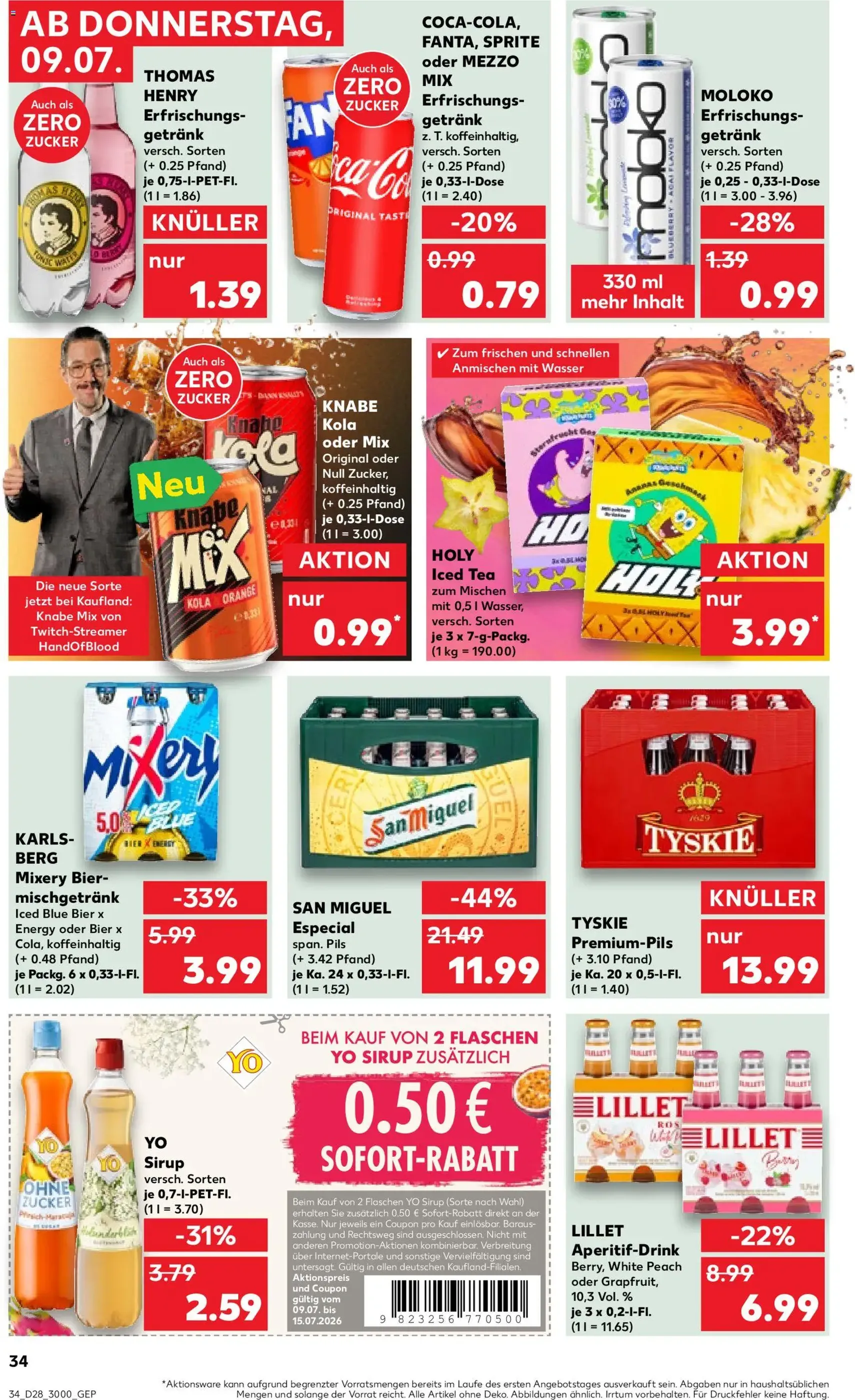 Kaufland DE -DE Folder - geldige folder vanaf 09-07-2026 pagina 34 van 52