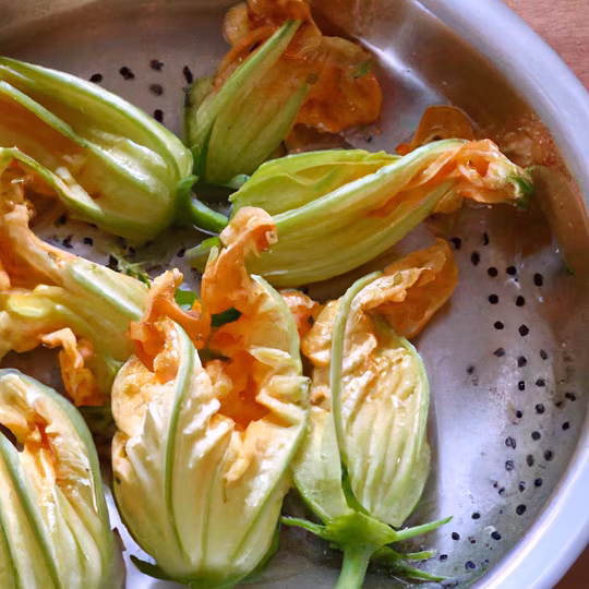 Anteprima ricetta Fiori di zucca al forno facilissimi