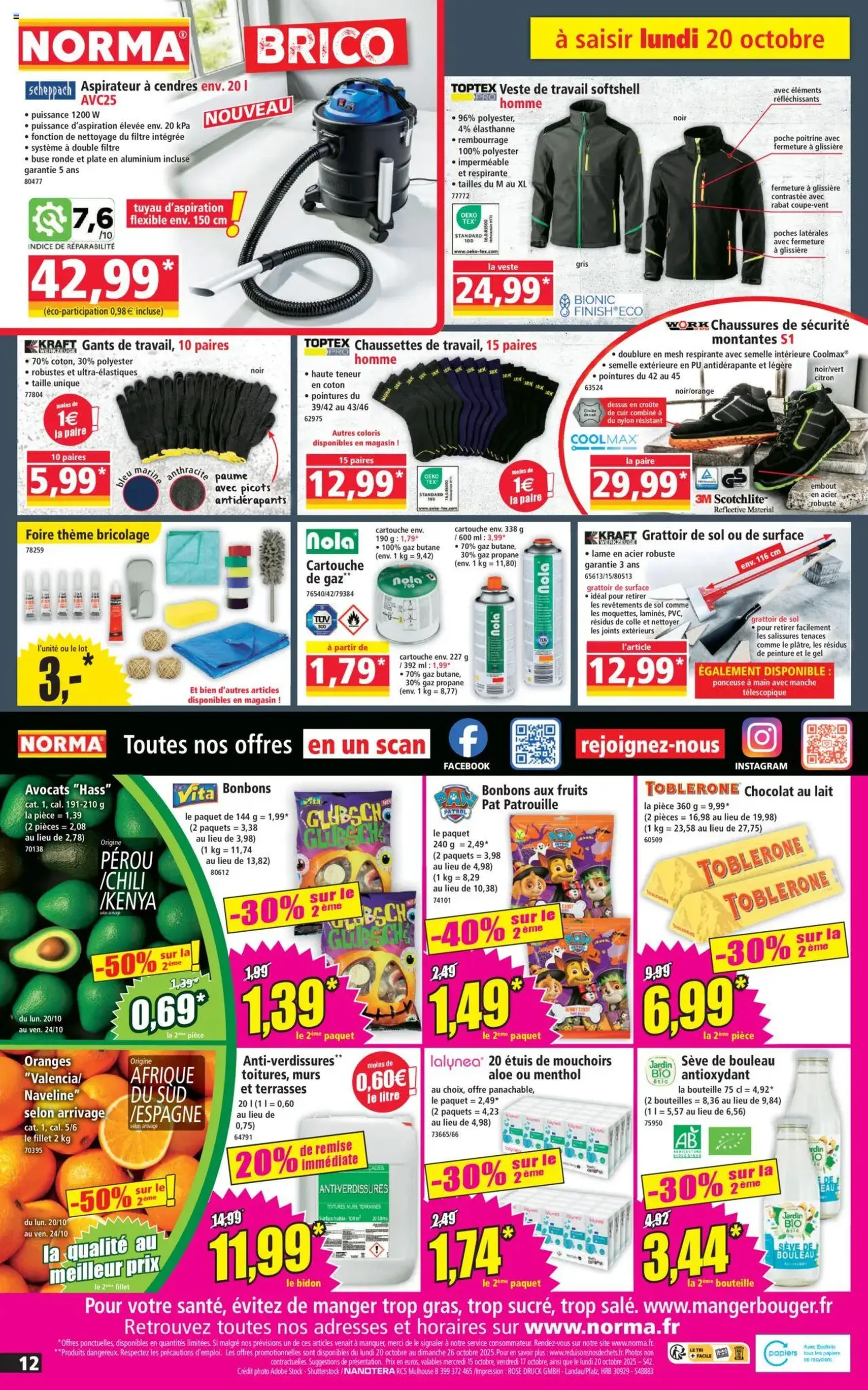 Norma catalogue - brochure valable à partir du 15/10/2025, page 12 sur 14 Norma catalogue - brochure valable à partir du 15/10/2025, page 12 sur 14