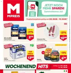 MPREIS Flugblatt - Prospekt Vorschau gültig ab 28.08.2025