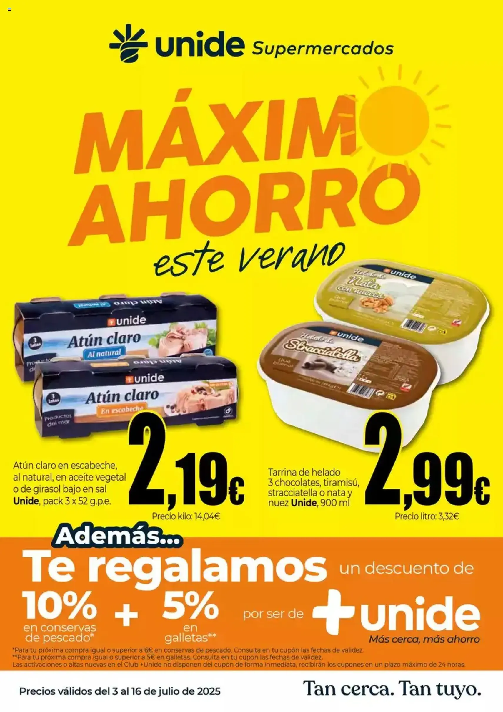 Unide folleto - folleto válido desde 03/07/2025 página 1 de 4