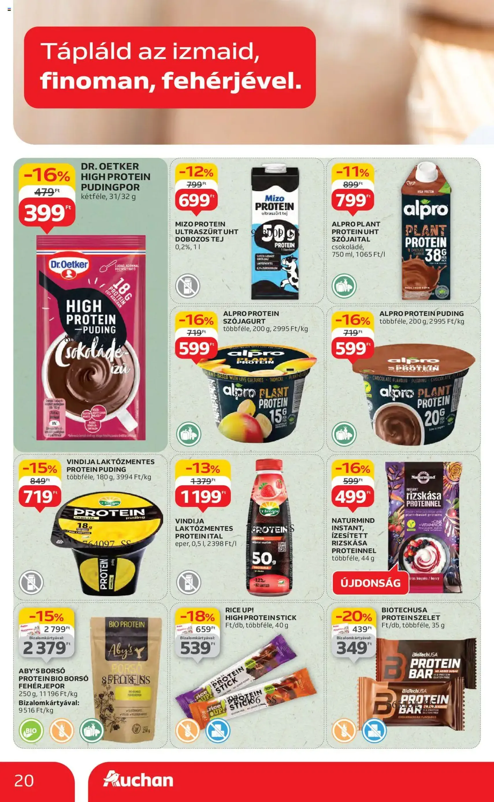 Auchan Akciós újság - 2025.07.17. érvényes szórólap 20 oldal 44 oldalból Auchan Akciós újság - 2025.07.17. érvényes szórólap 20 oldal 44 oldalból