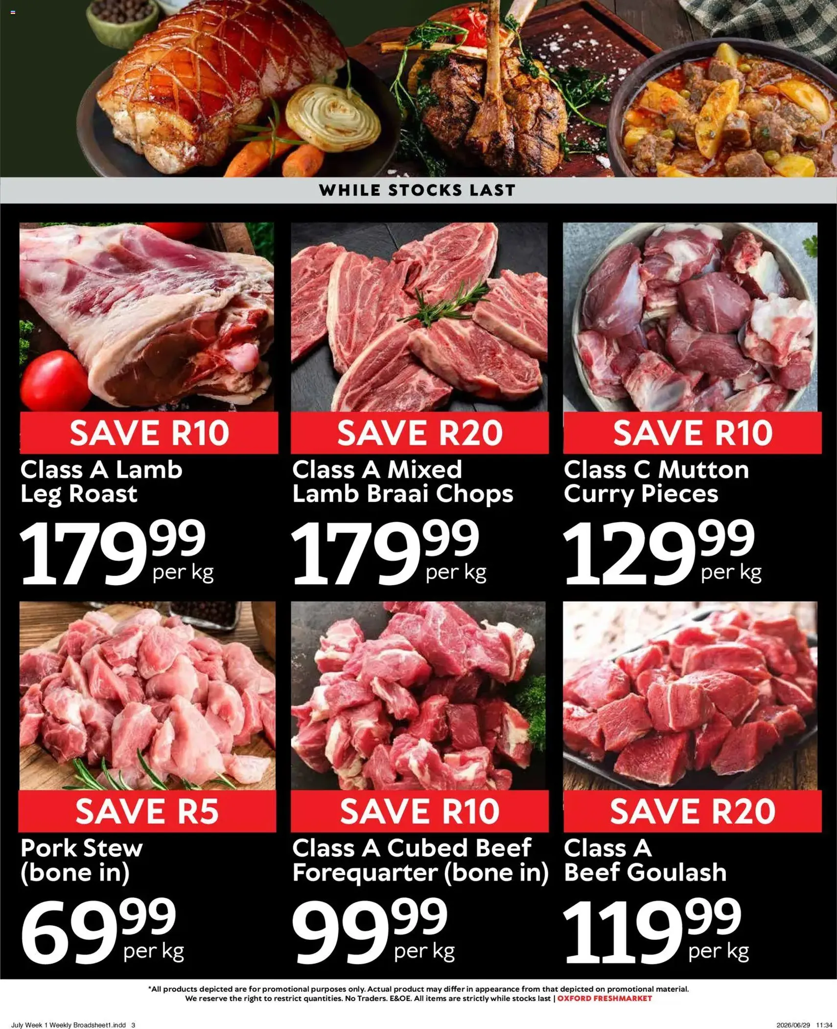 Oxford Freshmarket Specials - valid flyer from 01/07/2026, page 3 of 16