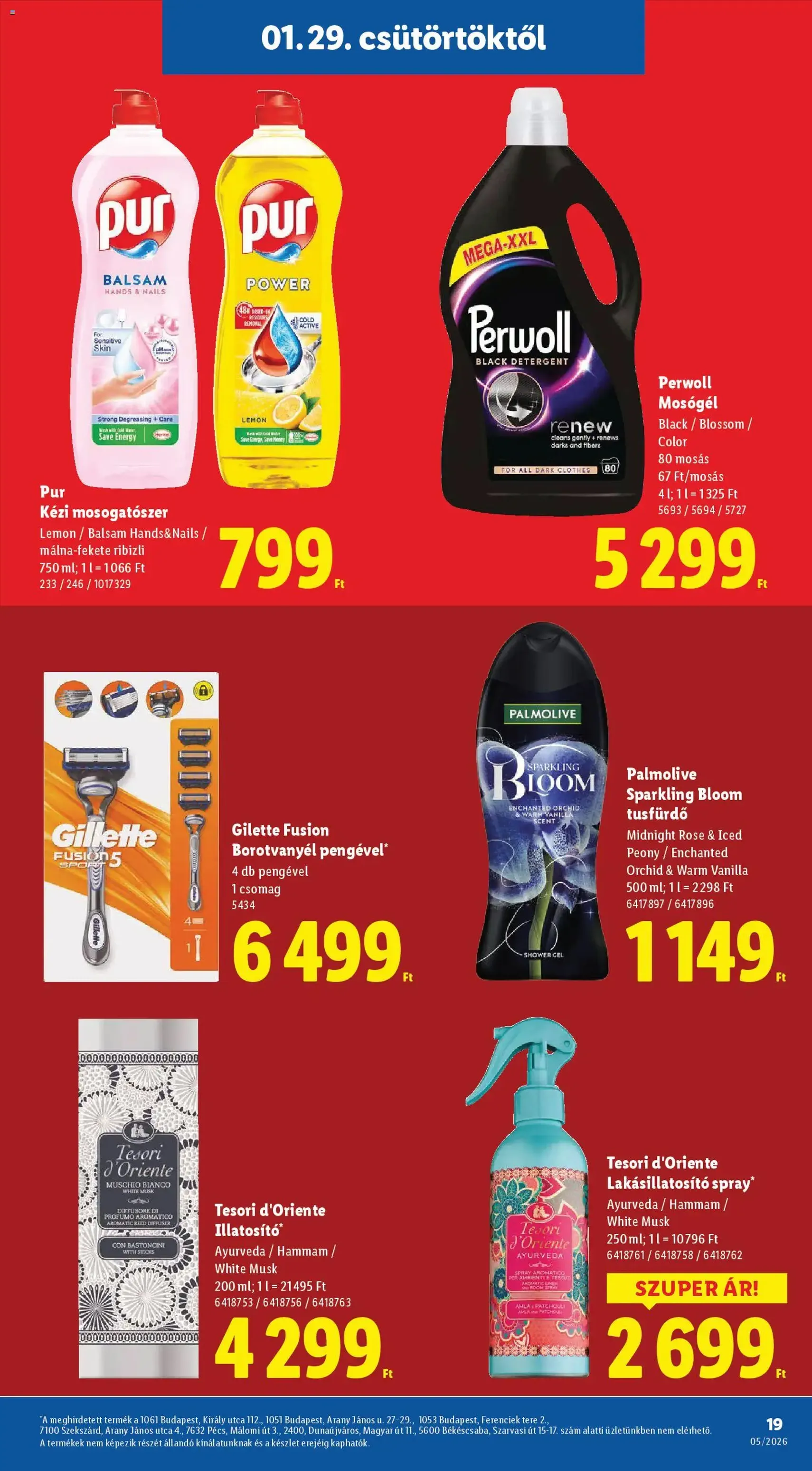 Lidl Akciós újság - 2026.01.29. érvényes szórólap 19 oldal 54 oldalból