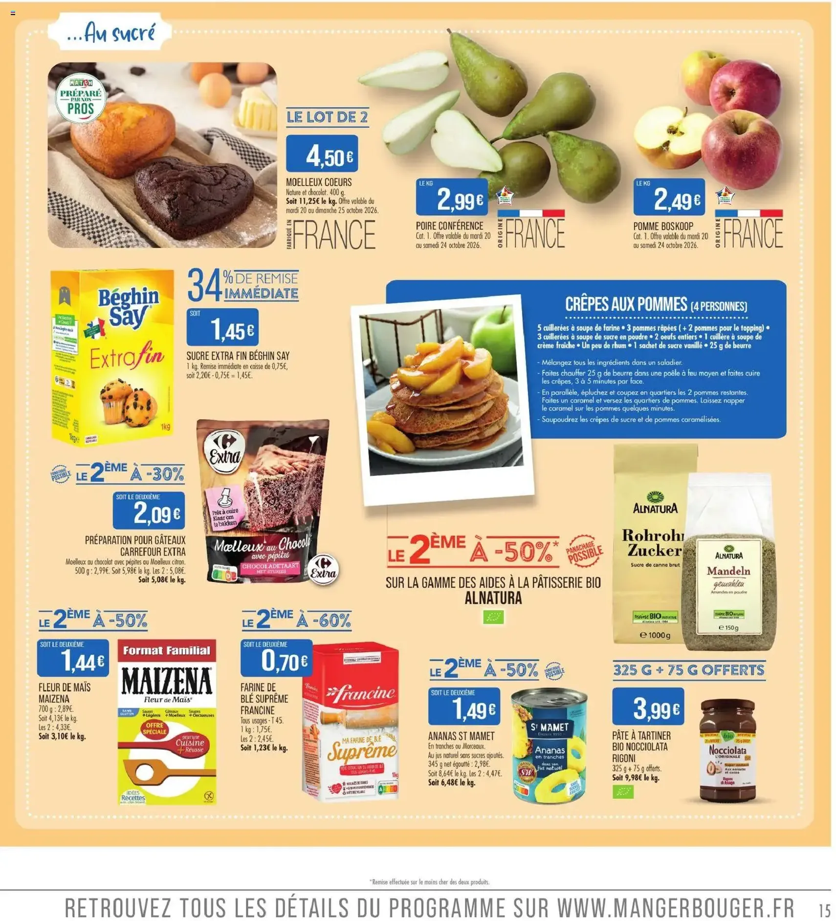 Match Supermarché catalogue - brochure valable à partir du 20/10/2026, page 15 sur 24