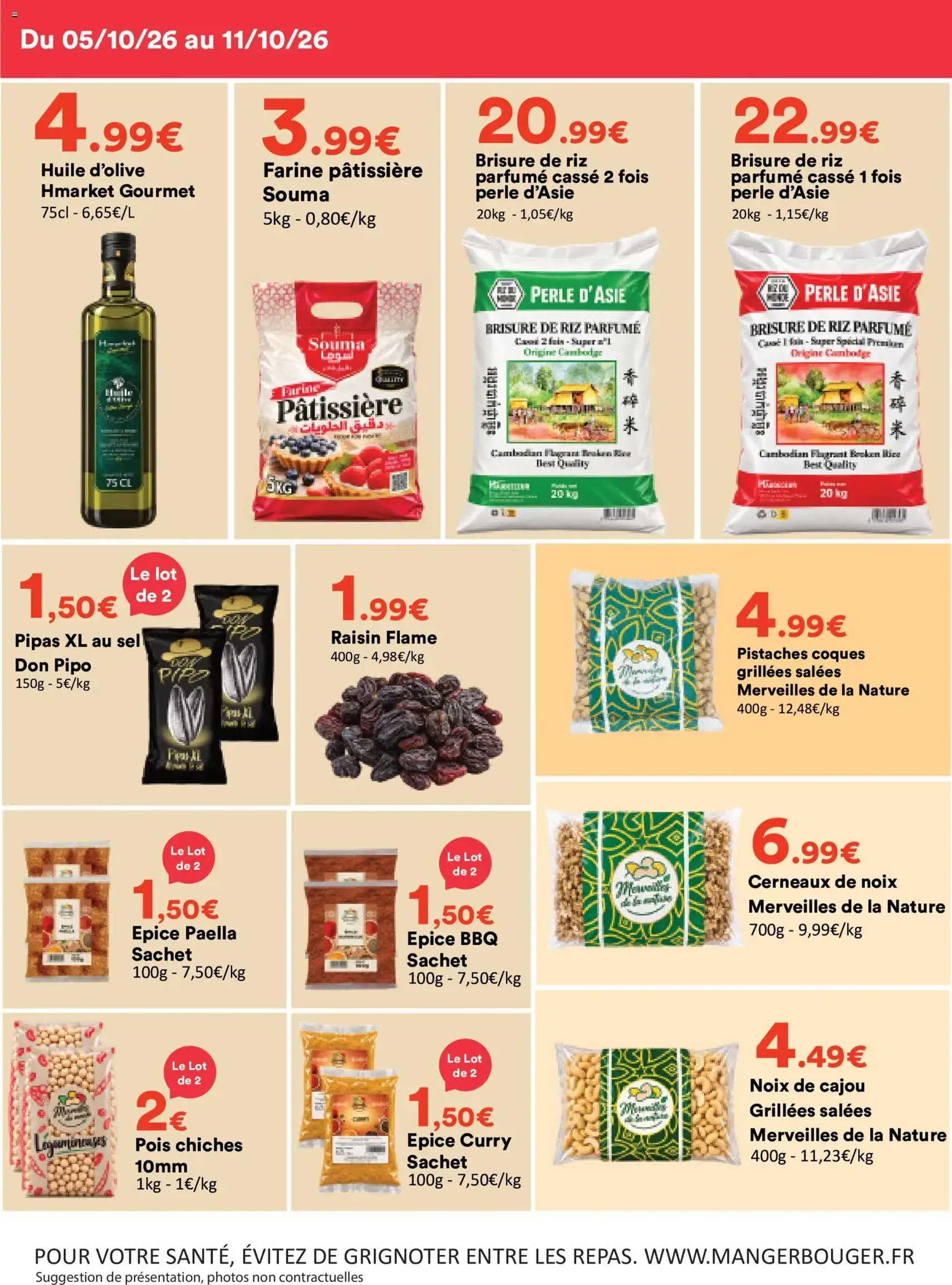 Hmarket catalogue - brochure valable à partir du 05/10/2026, page 6 sur 8