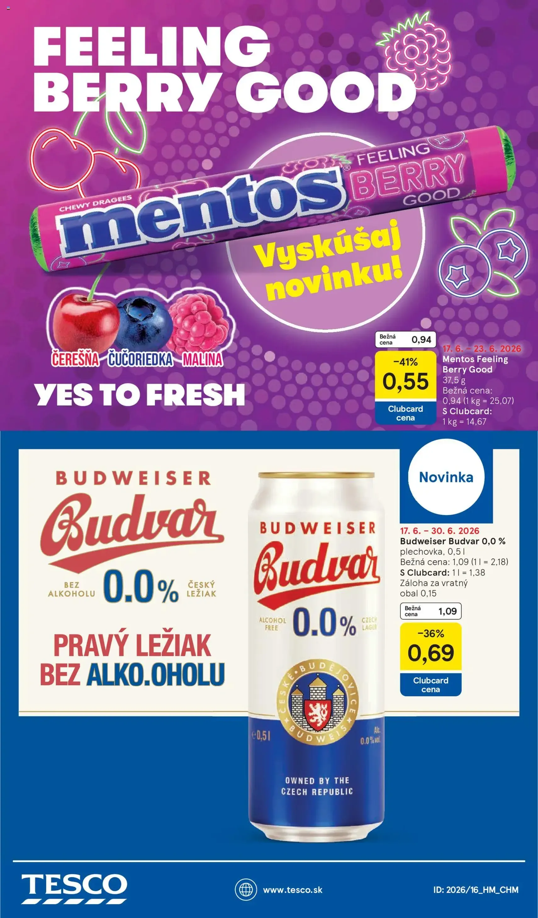 Tesco Hypermarket - leták - platný leták od 17.06.2026 strana 58 z 58