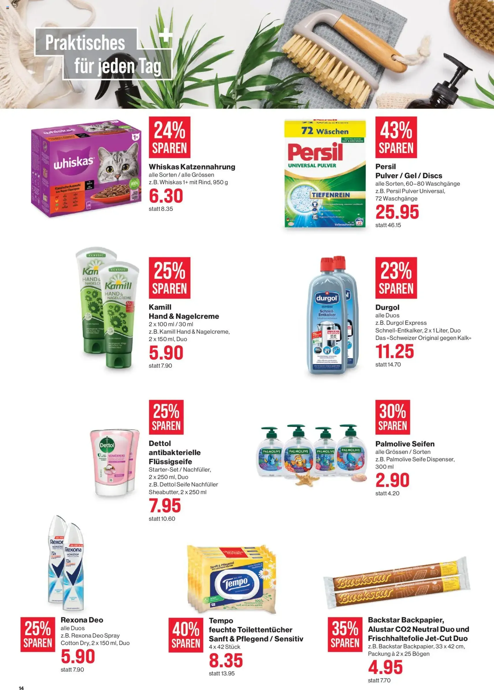 SPAR aktionen - Gültiger Prospekt ab 09.07.2026, Seite 14 von insgesamt 17