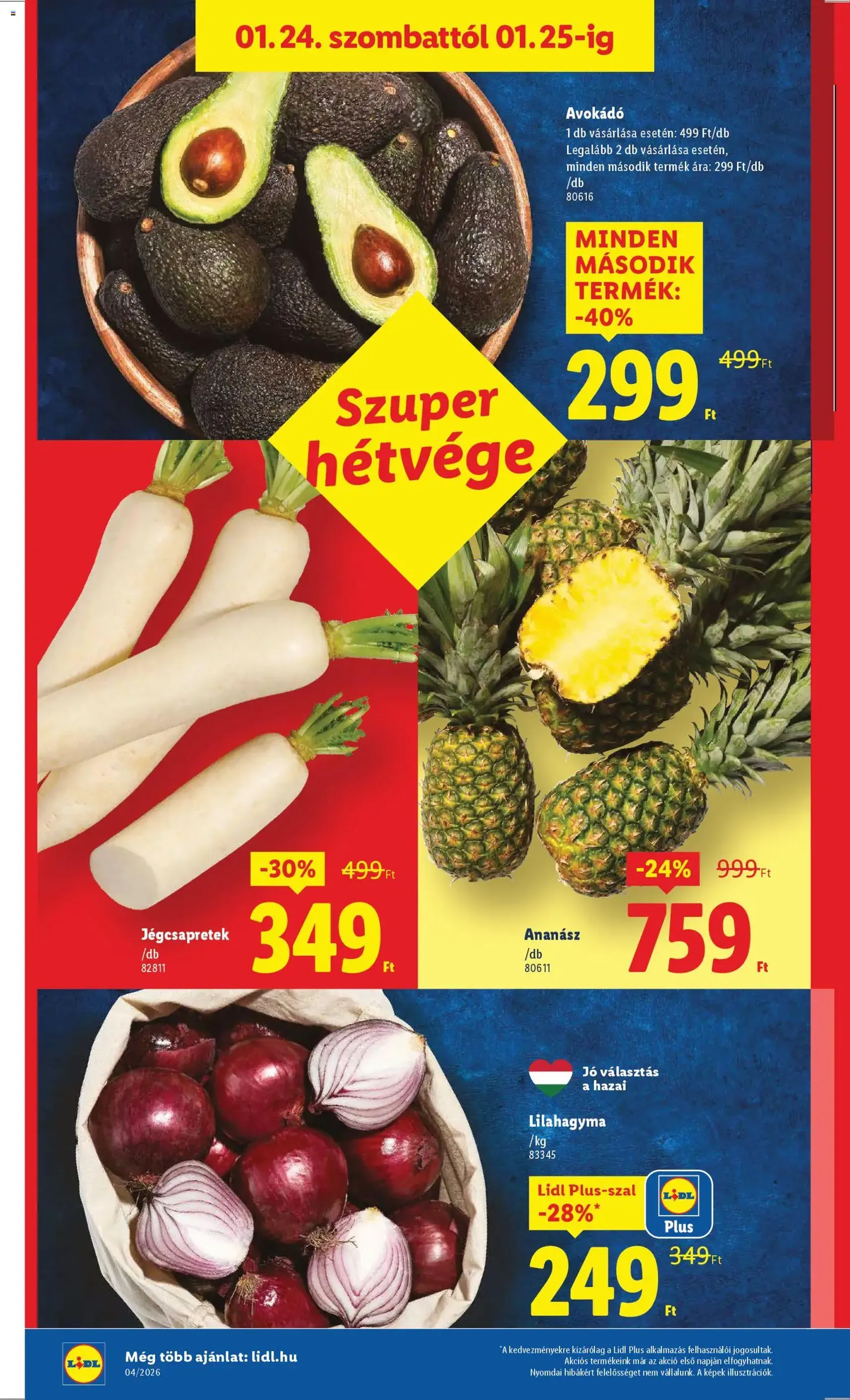 Lidl Akciós újság - 2026.01.22. érvényes szórólap 34 oldal 58 oldalból