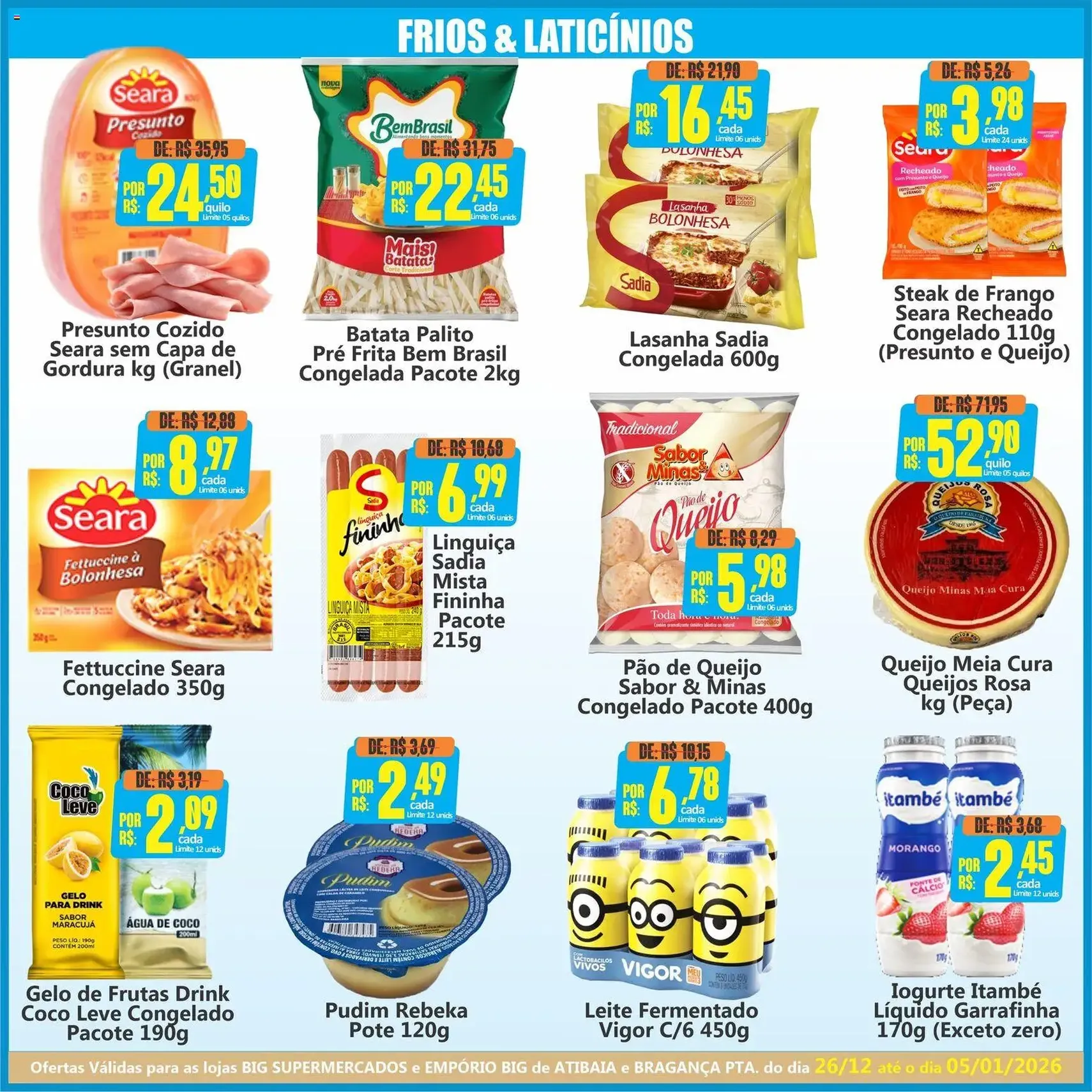 Big Supermercados - Ofertas da semana - folheto válido a partir de 26/12/2025 página 5 de 6