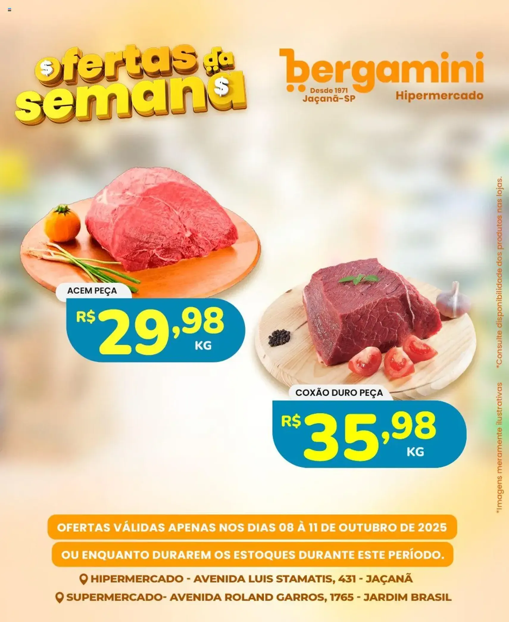 Supermercado Bergamini - Ofertas da semana - folheto válido a partir de 08/10/2025 página 1 de 20 Supermercado Bergamini - Ofertas da semana - folheto válido a partir de 08/10/2025 página 1 de 20