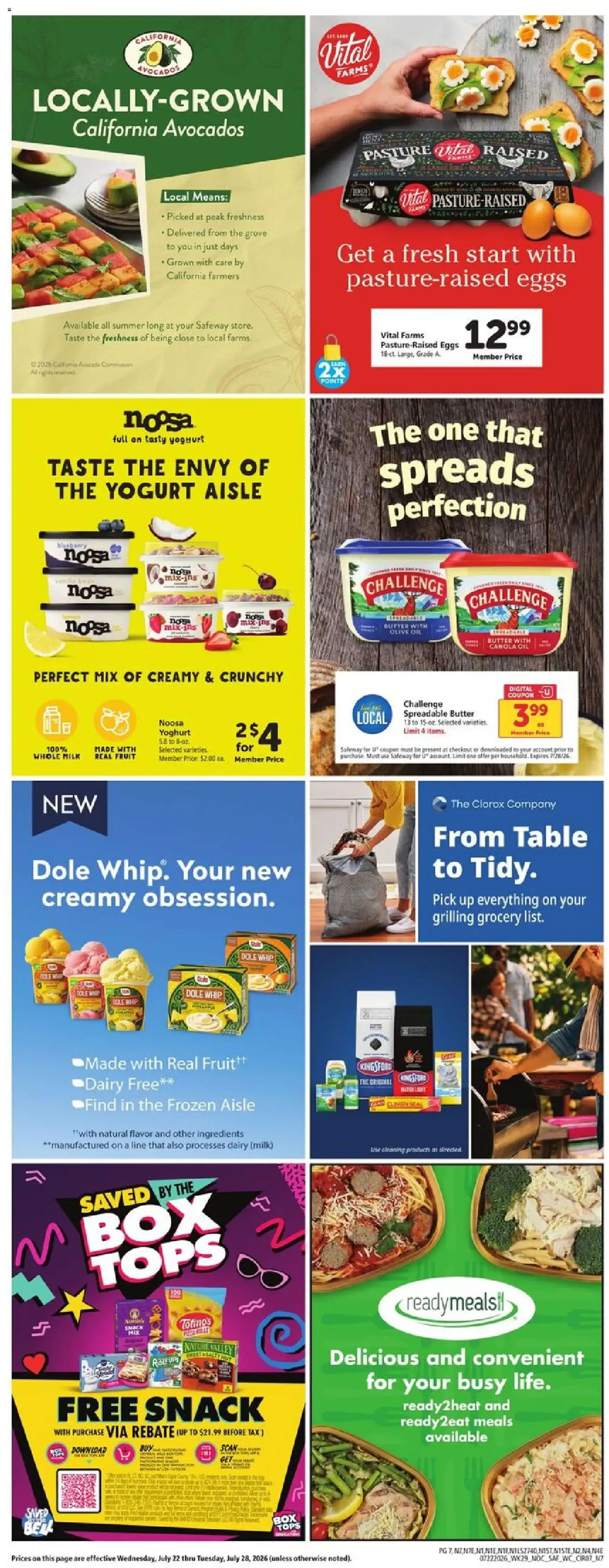 Safeway Weekly Ad - valid flyer from 07/22/2026, page 7 of 11