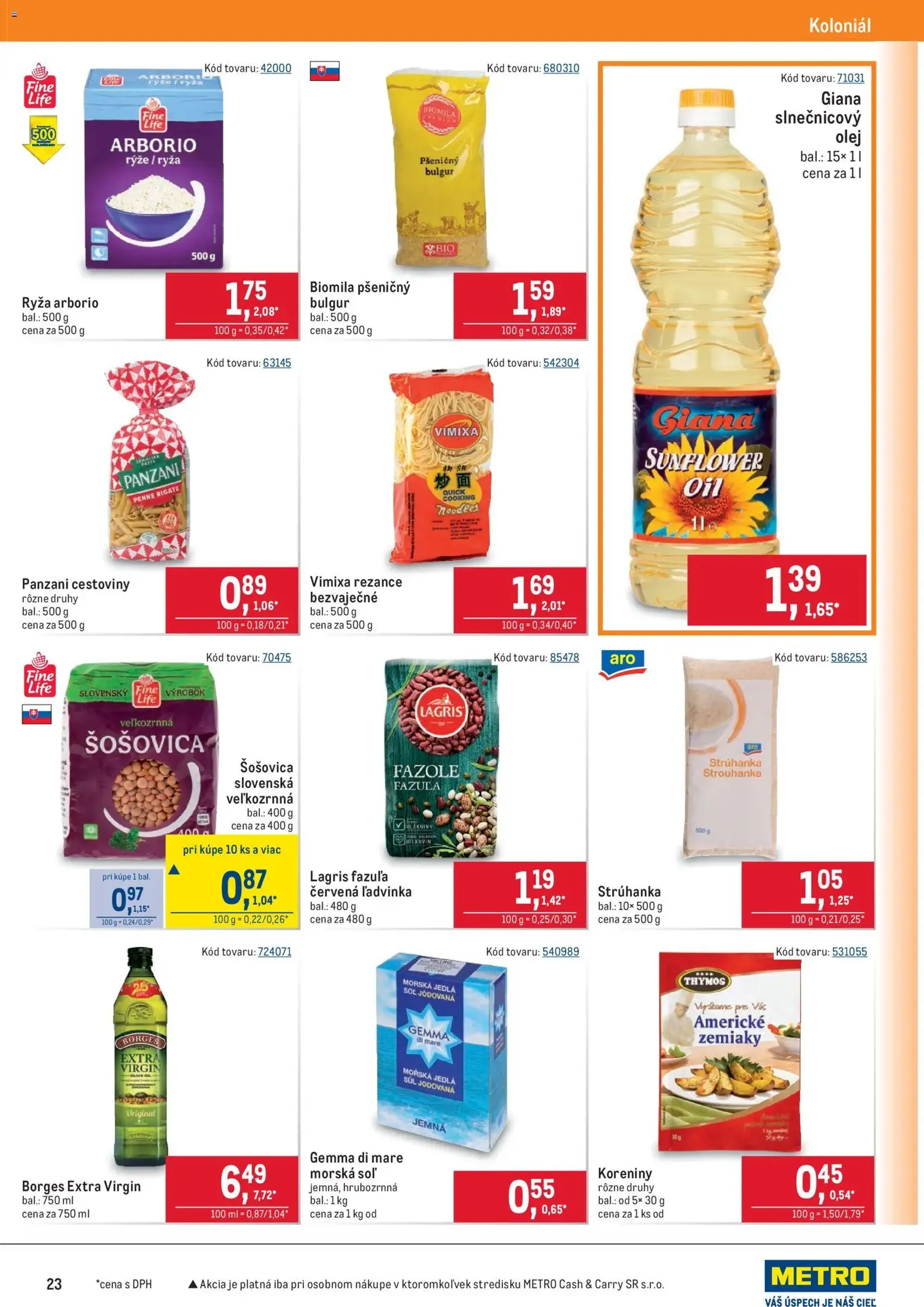 Metro leták - platný leták od 22.04.2026 strana 23 z 40