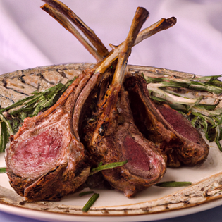 Recipe preview Garlic Rosemary Oven Roasted Rack of Lamb