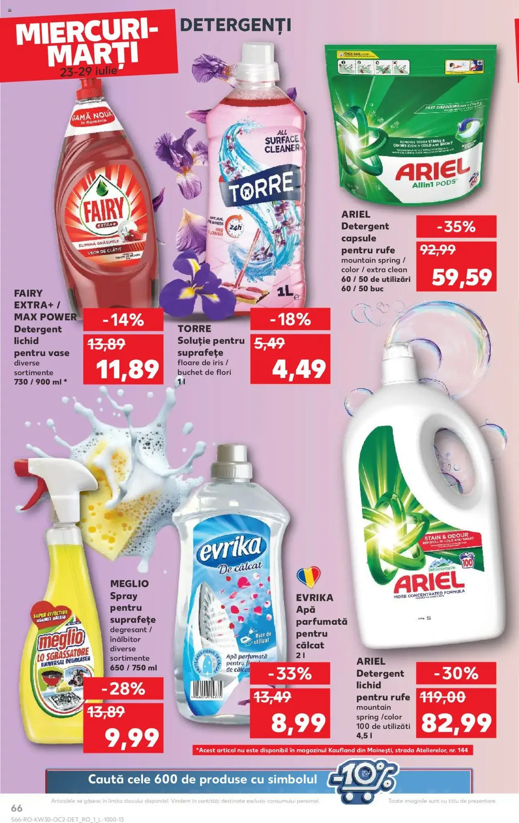 Kaufland RO - București - 2025.07.23. érvényes szórólap 66 oldal 72 oldalból Kaufland RO - București - 2025.07.23. érvényes szórólap 66 oldal 72 oldalból