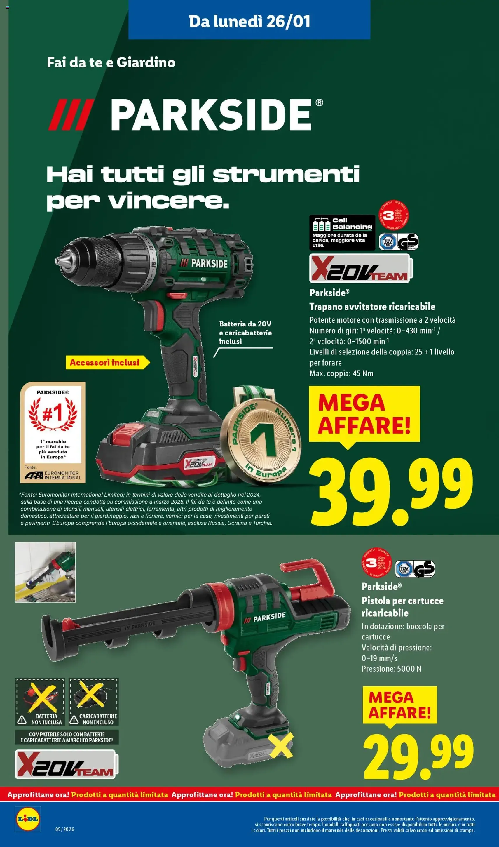 Volantino Lidl - volantino valido dal 26/01/2026 pagina 26 di 52
