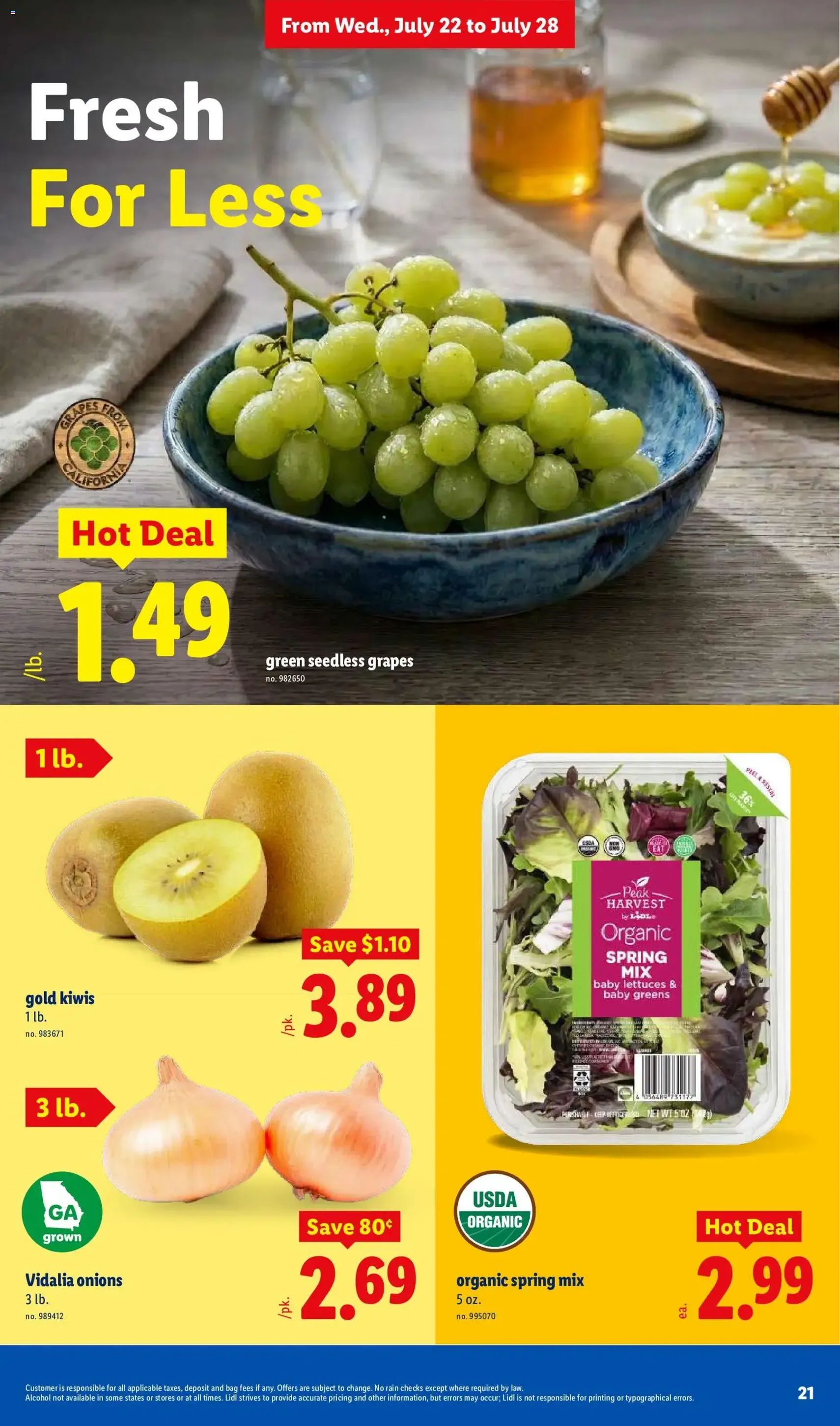 Lidl Weekly Ad - valid flyer from 07/22/2026, page 21 of 48