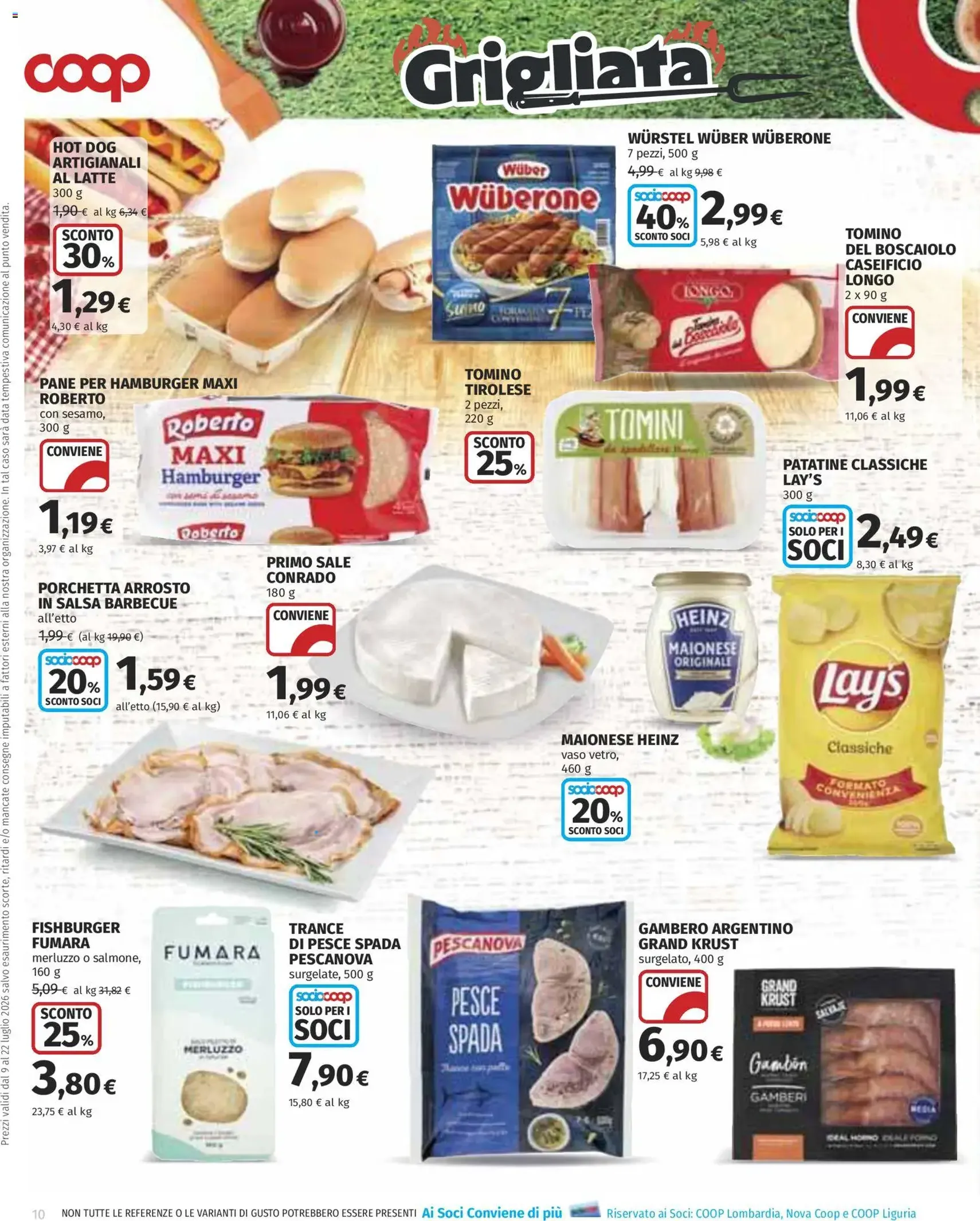COOP volantino - volantino valido dal 09/07/2026 pagina 10 di 24
