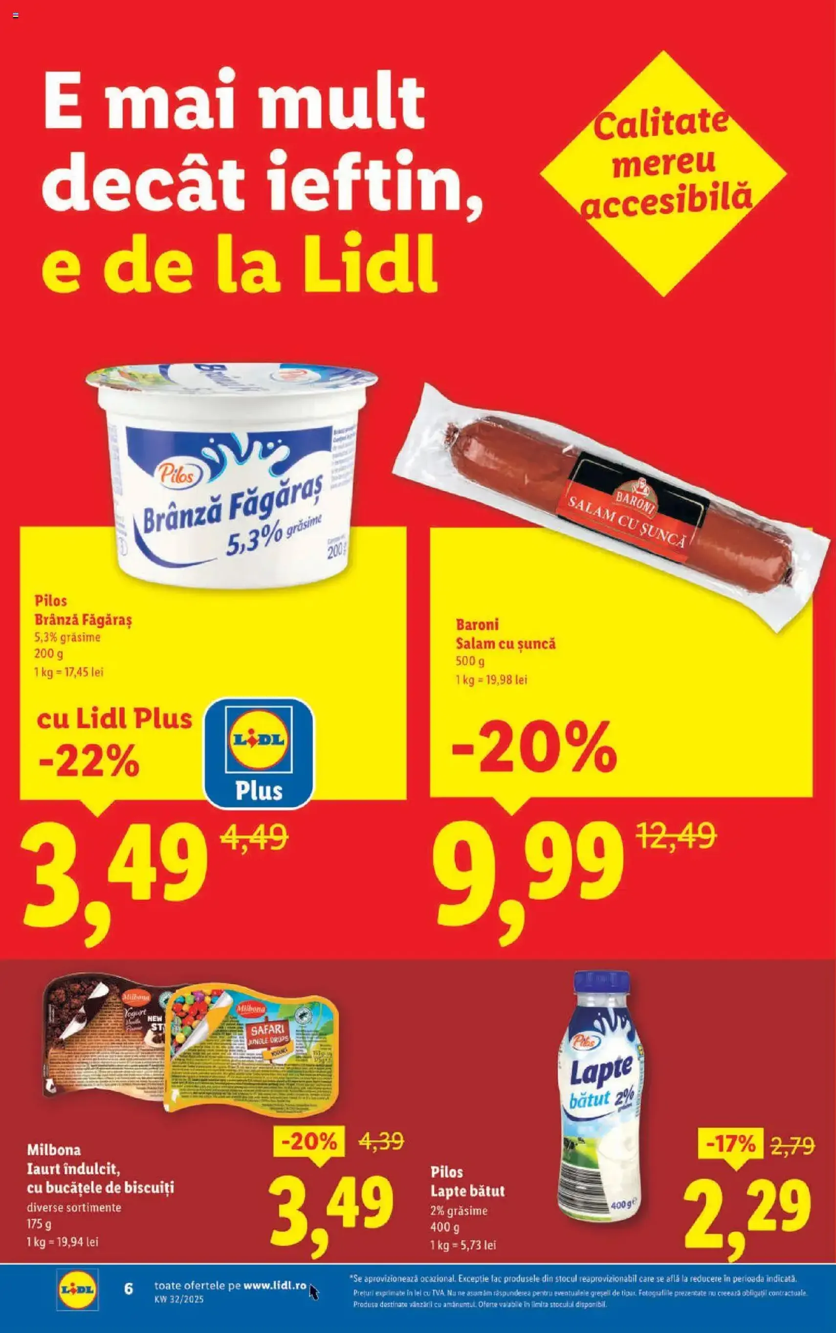 Catalog Lidl - cataloage valabile începând cu 04.08.2025 pagina 6 din 40