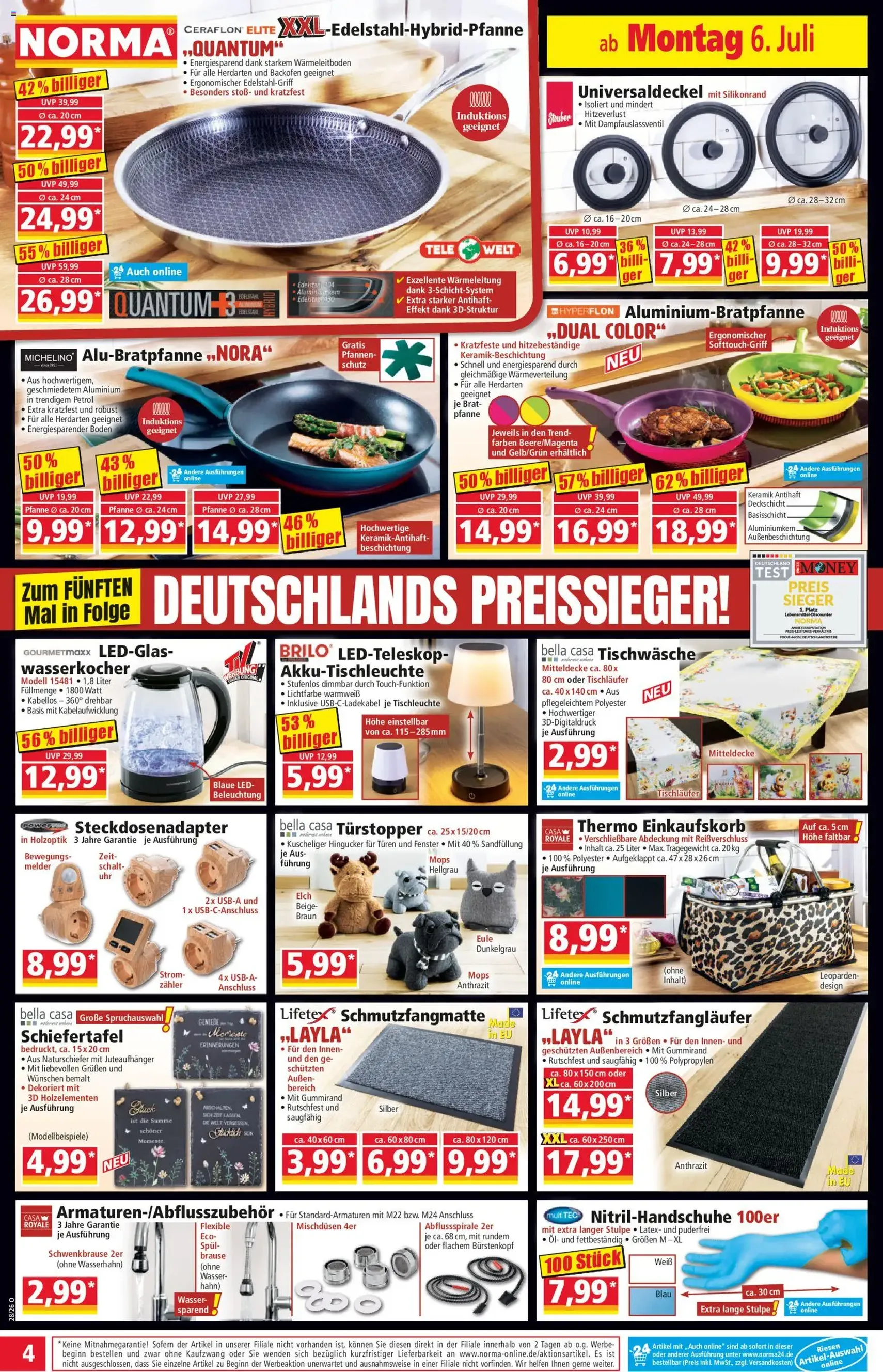 Norma Prospekt - Gültiger Prospekt ab 06.07.2026, Seite 4 von insgesamt 21