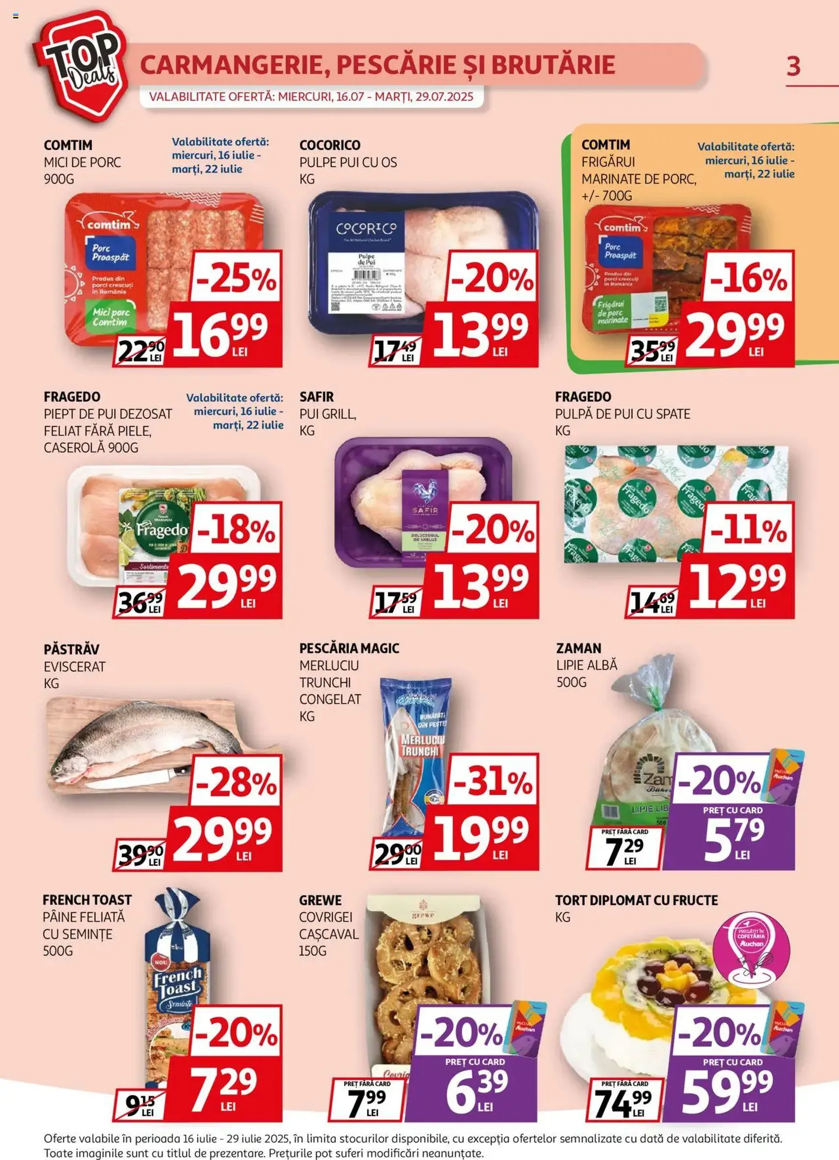 Catalog Auchan - cataloage valabile începând cu 16.07.2025 pagina 3 din 20 Catalog Auchan - cataloage valabile începând cu 16.07.2025 pagina 3 din 20