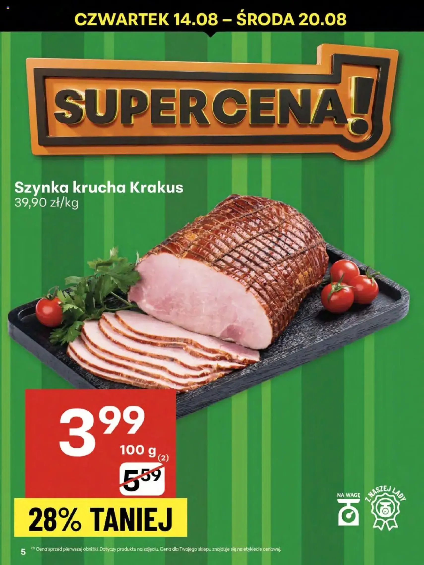 Delikatesy Centrum Gazetka - ważny gazetka od 14.08.2025 strona 5 z 52 Delikatesy Centrum Gazetka - ważny gazetka od 14.08.2025 strona 5 z 52