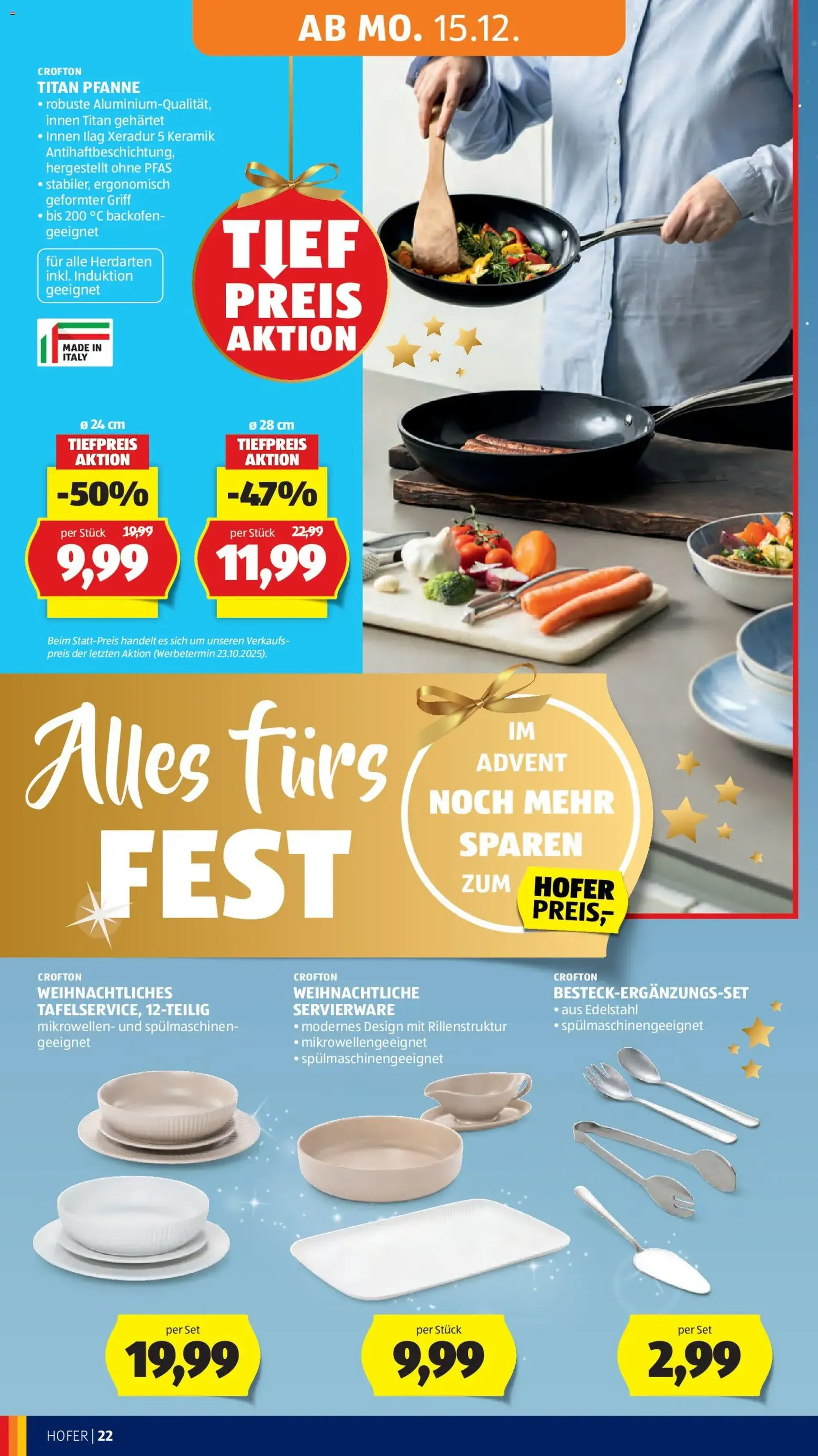 Hofer Flugblatt - Gültiger Prospekt ab 12.12.2025, Seite 34 von insgesamt 53