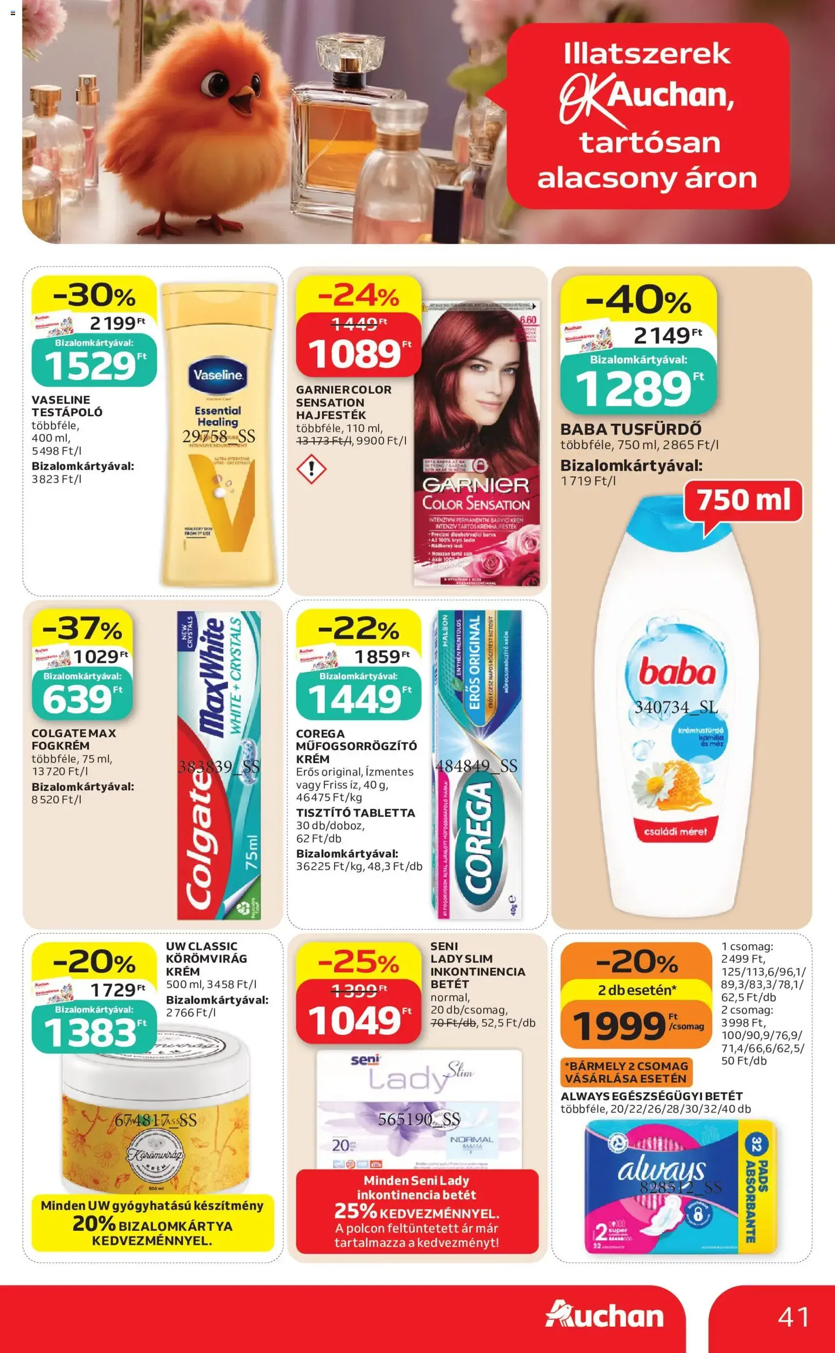 Auchan akciós újság - 2026.05.21. érvényes szórólap 41 oldal 52 oldalból