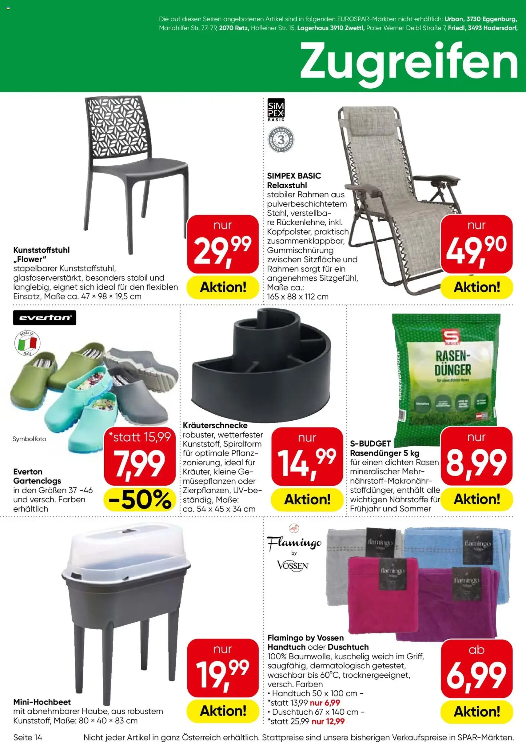 Eurospar Flugblatt - Gültiger Prospekt ab 26.02.2026, Seite 14 von insgesamt 16