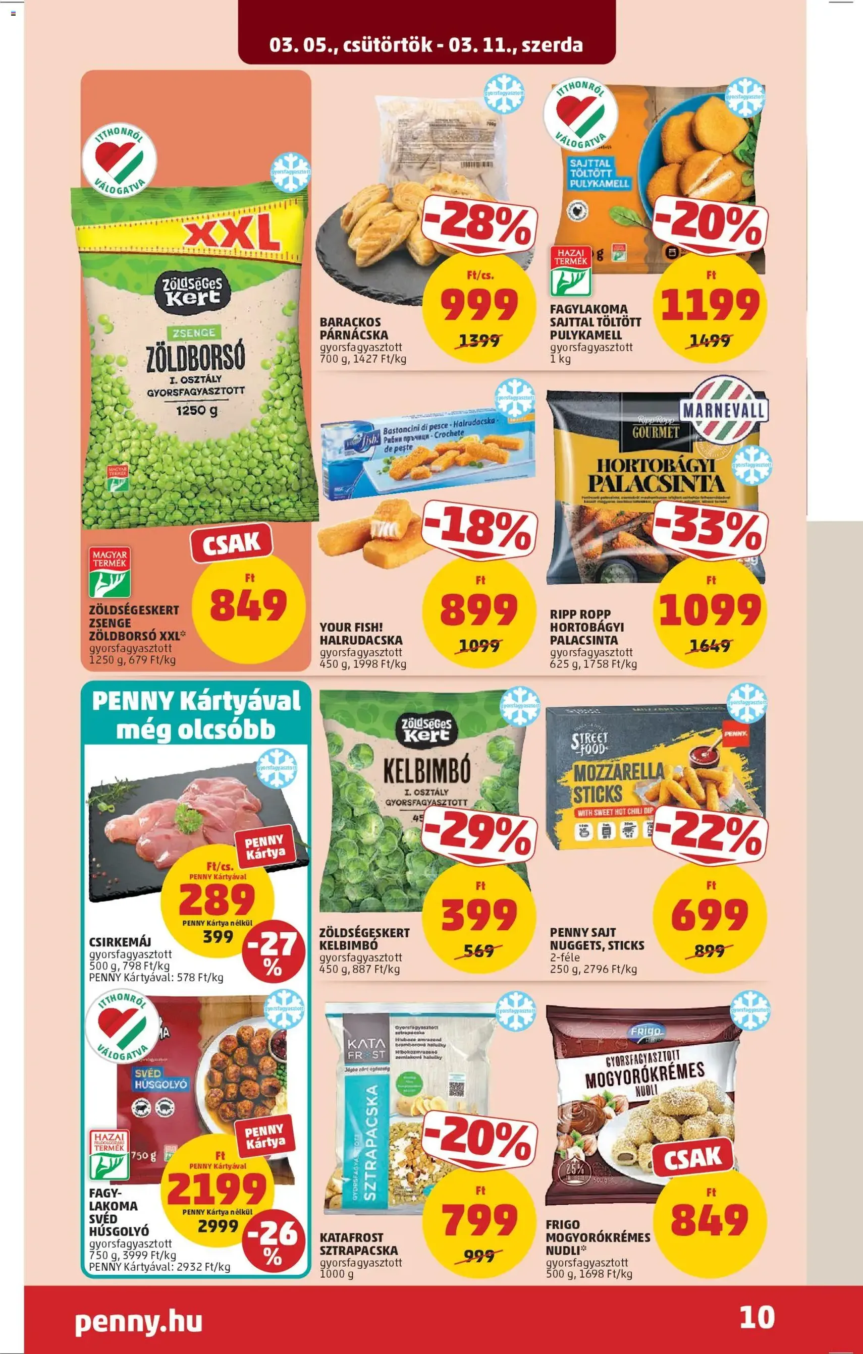 PENNY akciós újság - 2026.03.05. érvényes szórólap 14 oldal 43 oldalból
