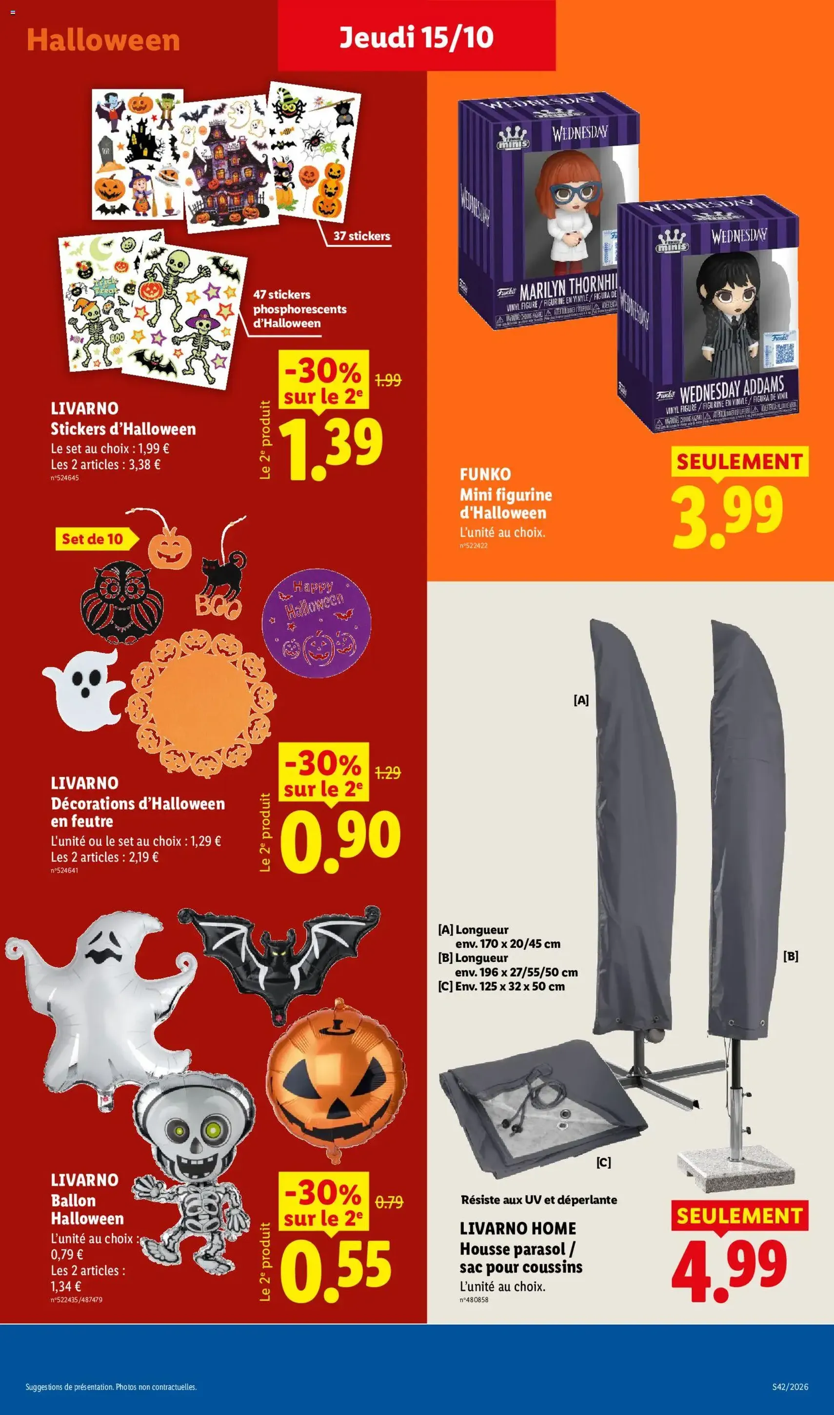 LIDL catalogue - brochure valable à partir du 15/10/2026, page 39 sur 64