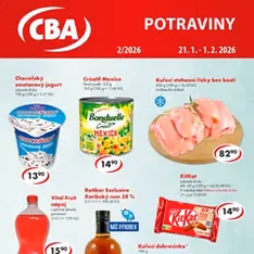 CBA leták - náhled letáku platný od 21.01.2026
