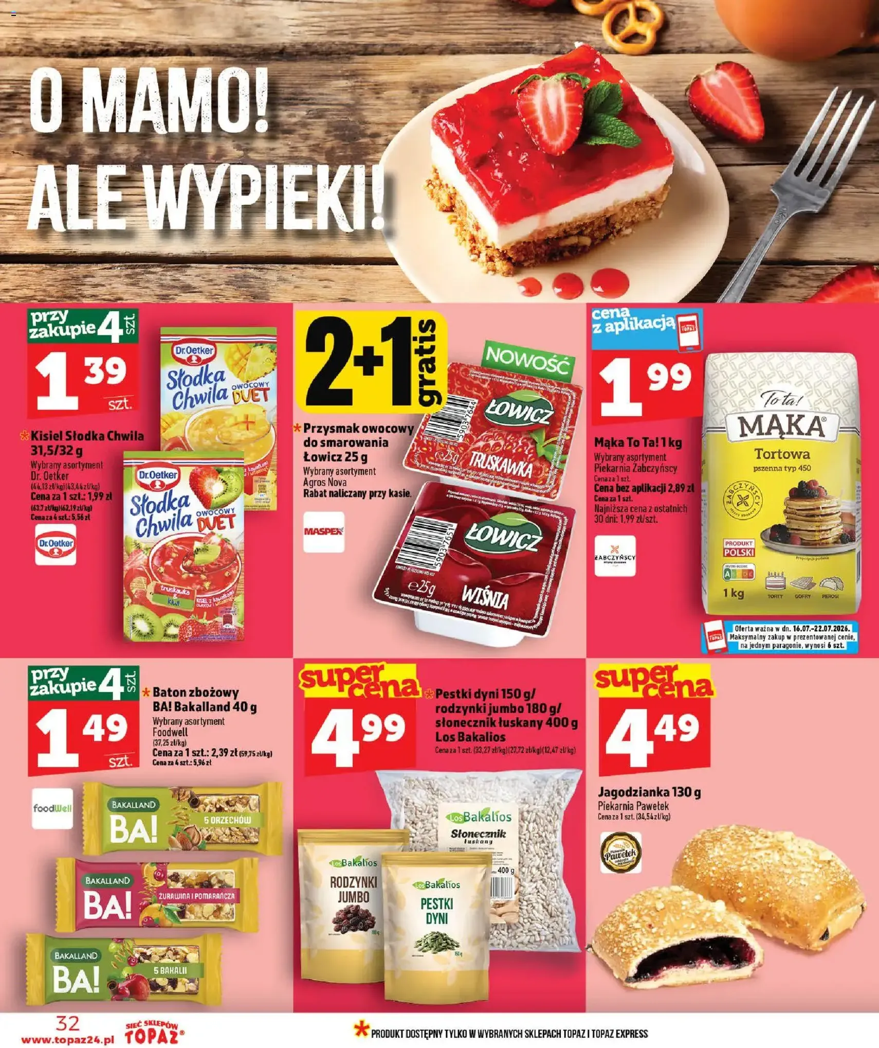 Topaz gazetka - ważny gazetka od 16.07.2026 strona 32 z 40