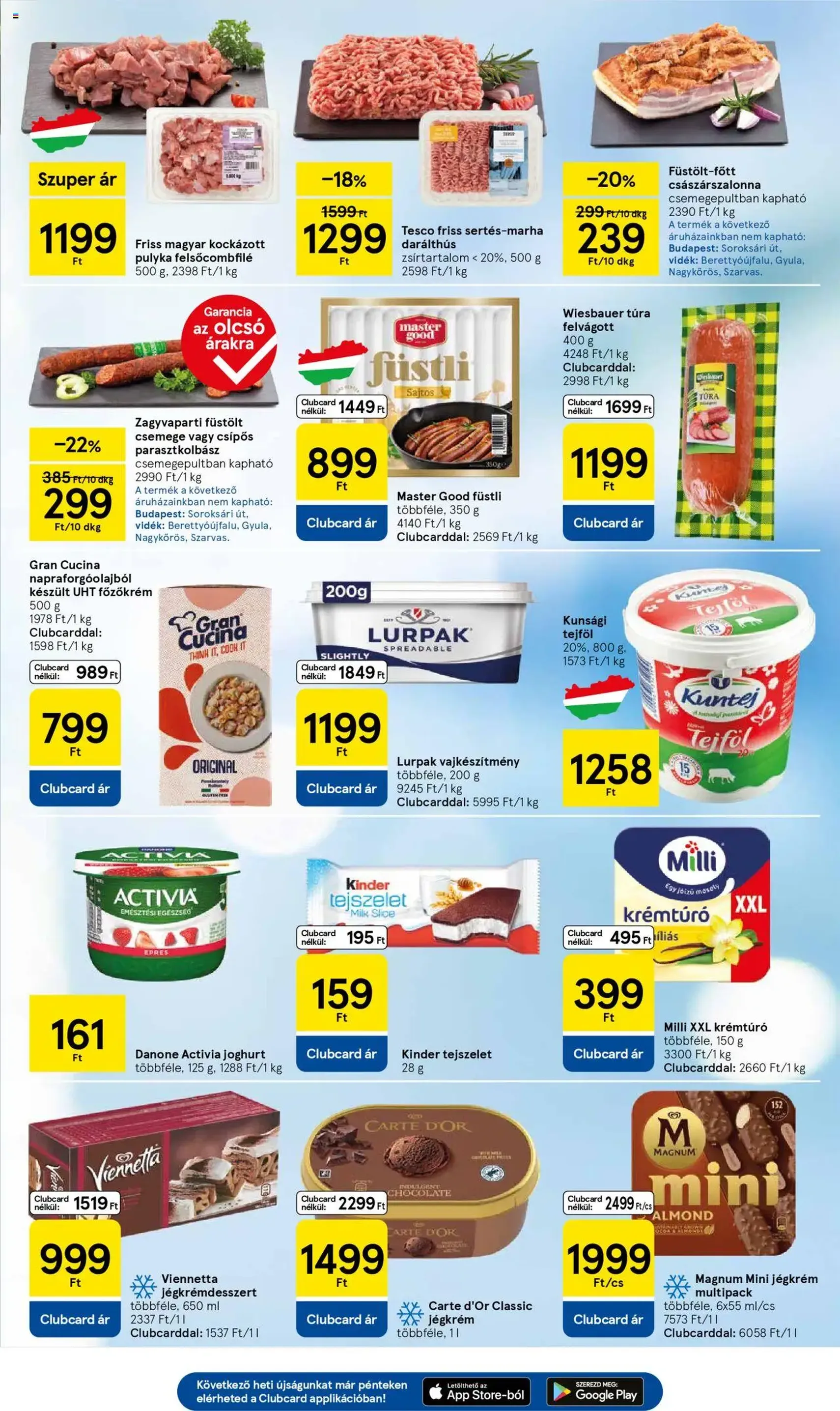 Tesco Hipermarket - Akciós újság - 2025.08.14. érvényes szórólap 3 oldal 32 oldalból
