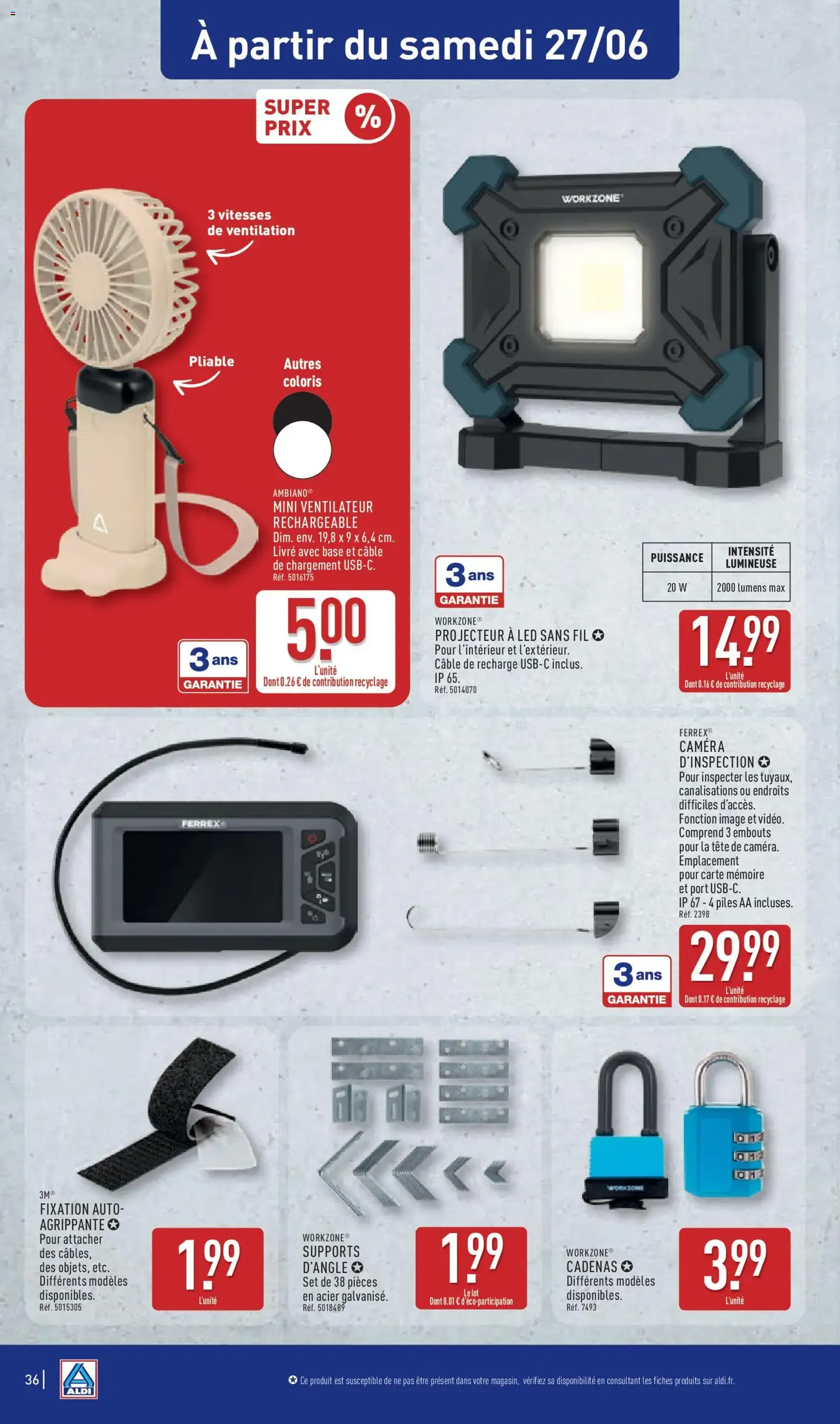 Aldi catalogue - brochure valable à partir du 23/06/2026, page 38 sur 41