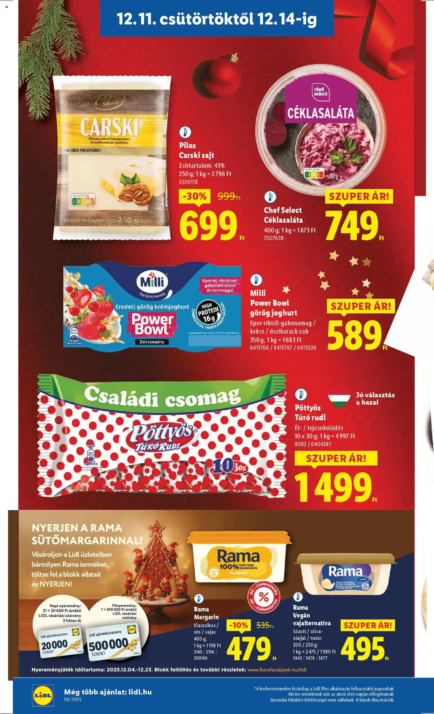 Lidl Akciós újság - 2025.12.11. érvényes szórólap 6 oldal 66 oldalból