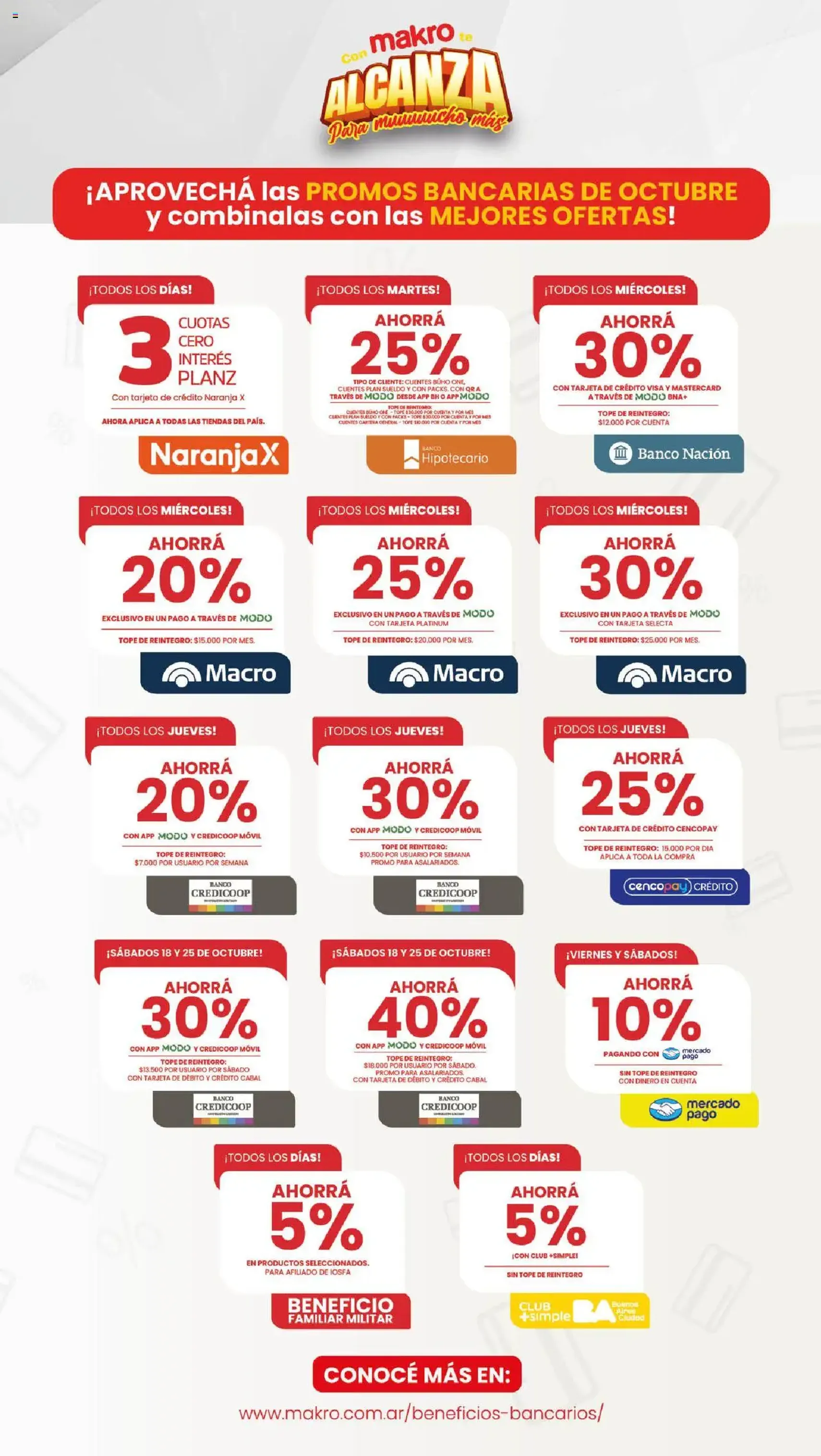 Makro ofertas - folleto válido desde 09/10/2025 página 3 de 16 Makro ofertas - folleto válido desde 09/10/2025 página 3 de 16